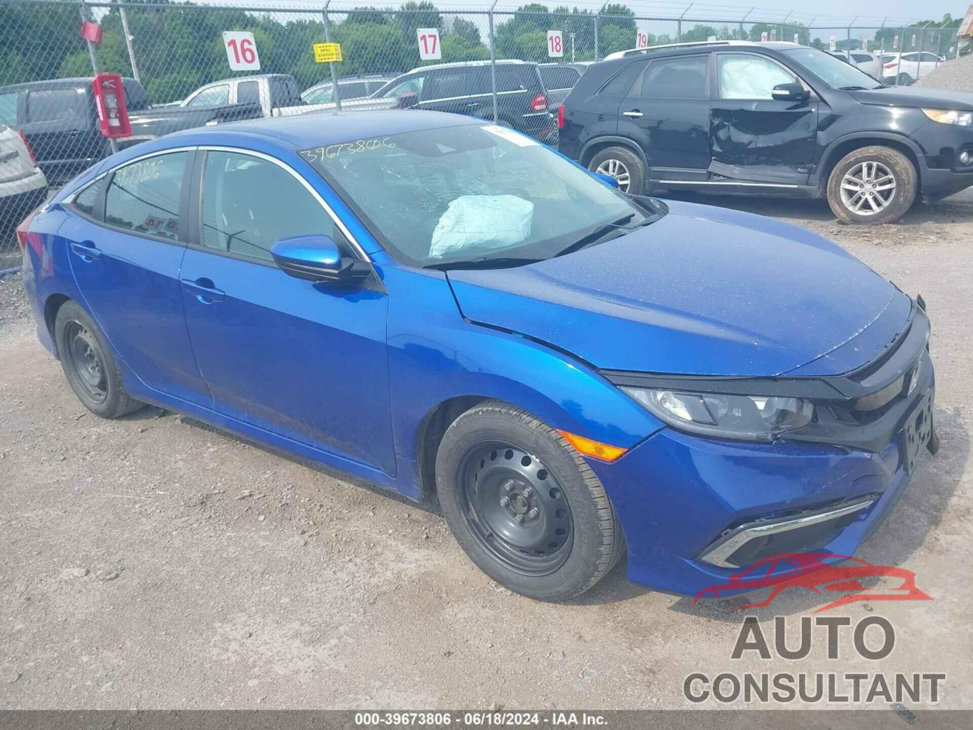 HONDA CIVIC 2019 - 2HGFC2F68KH549356