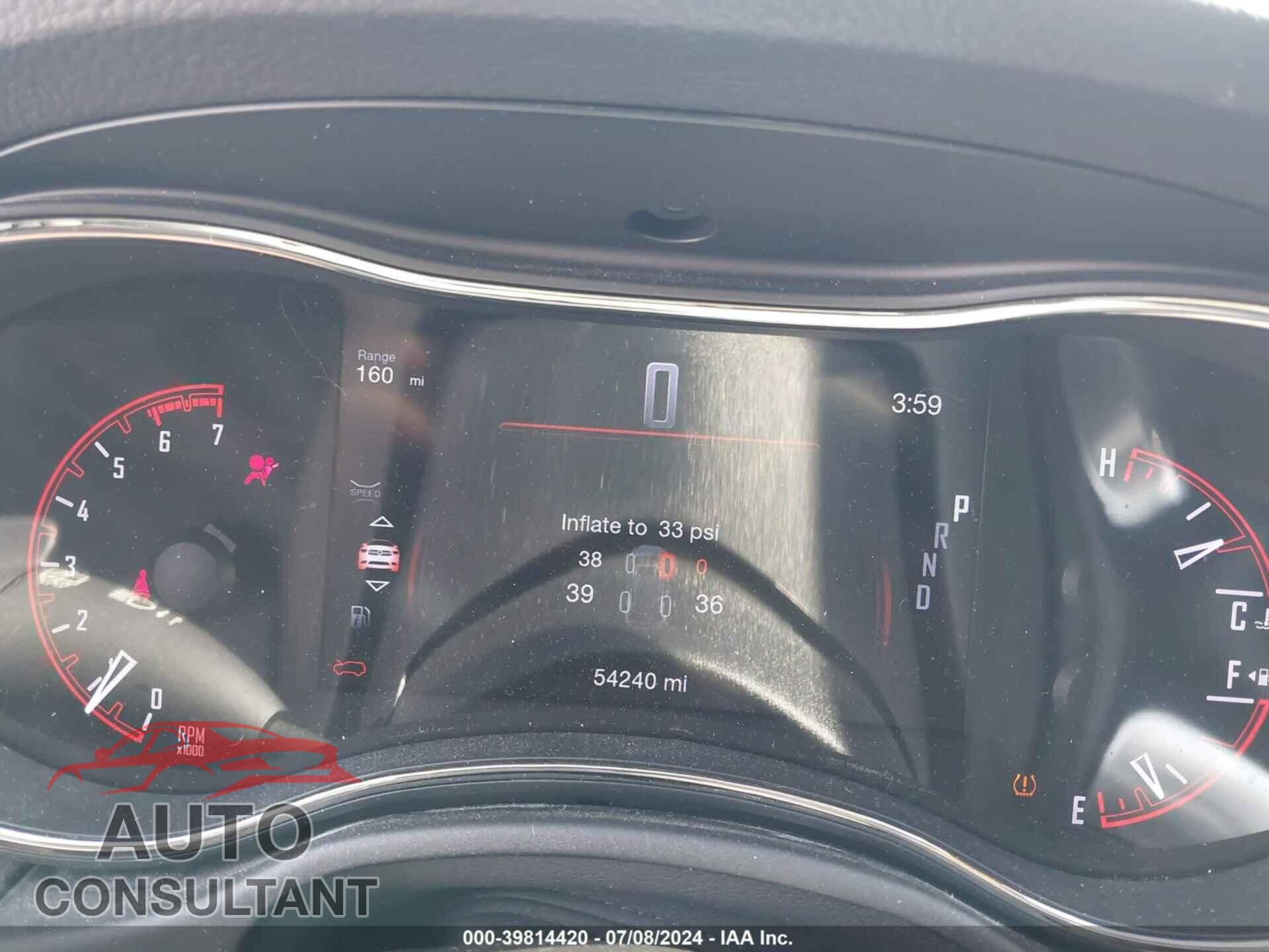 DODGE DURANGO 2019 - 1C4SDHCT5KC673997