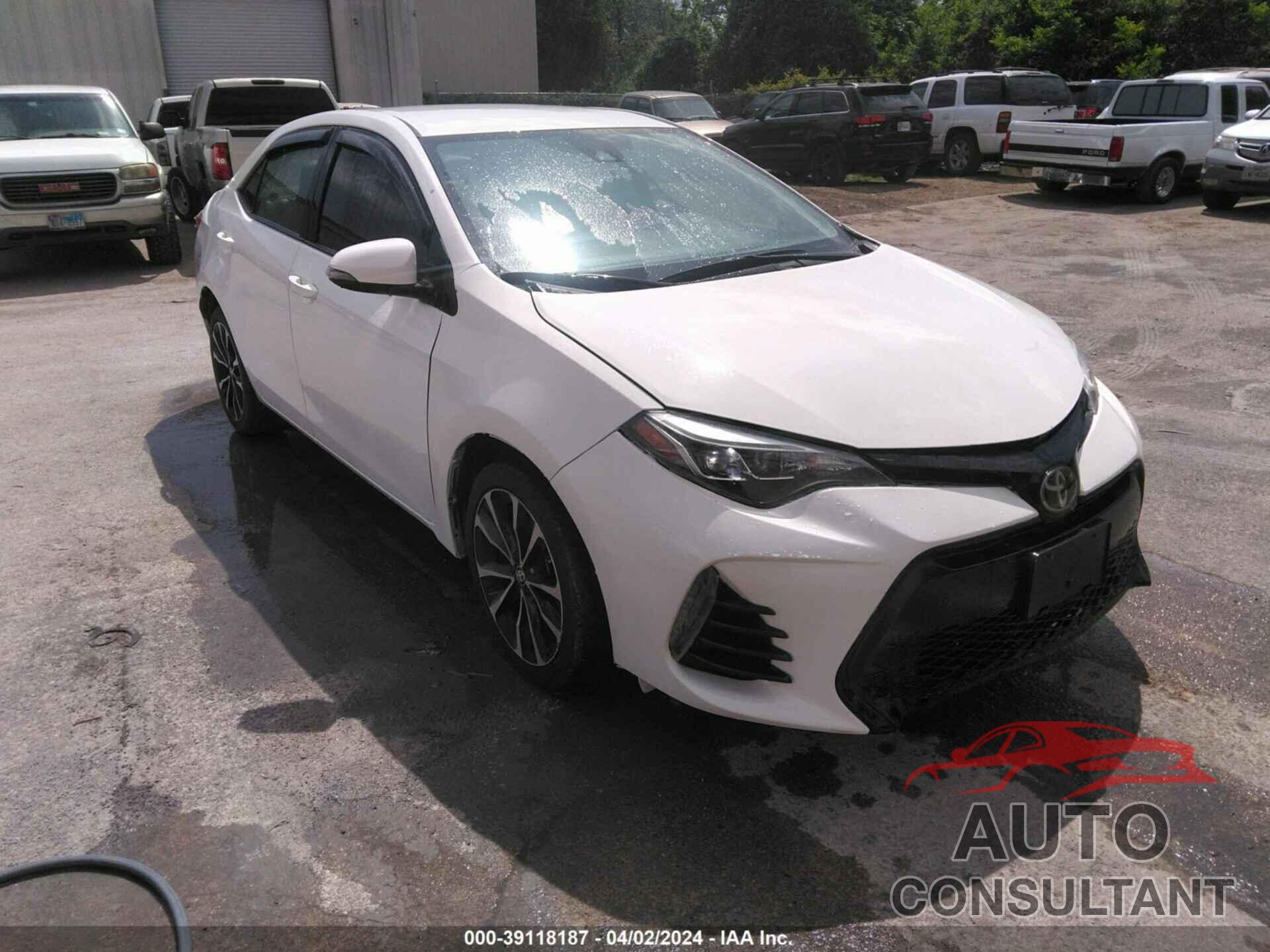 TOYOTA COROLLA 2017 - 5YFBURHE8HP624714