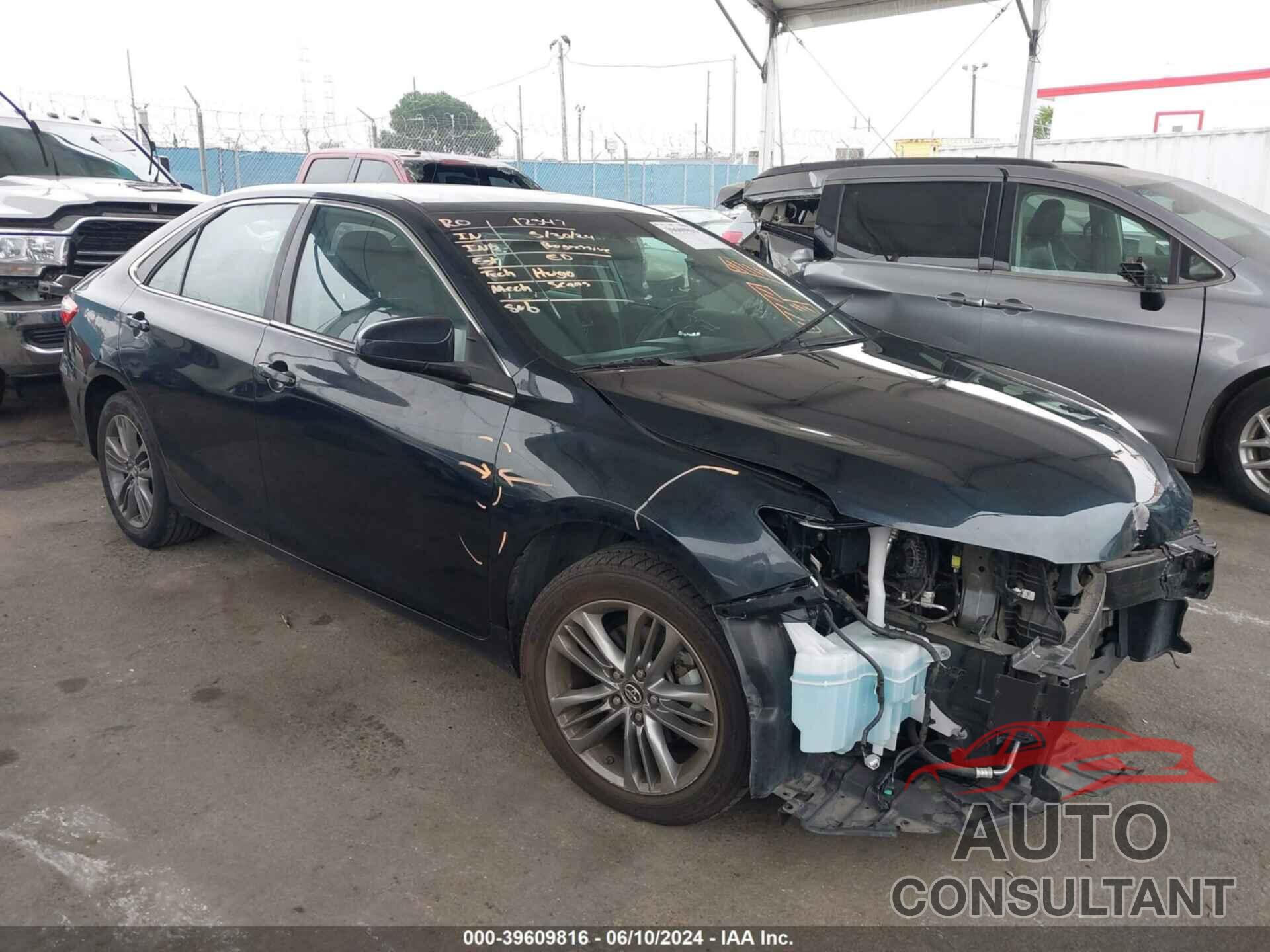 TOYOTA CAMRY 2016 - 4T1BF1FK6GU262268