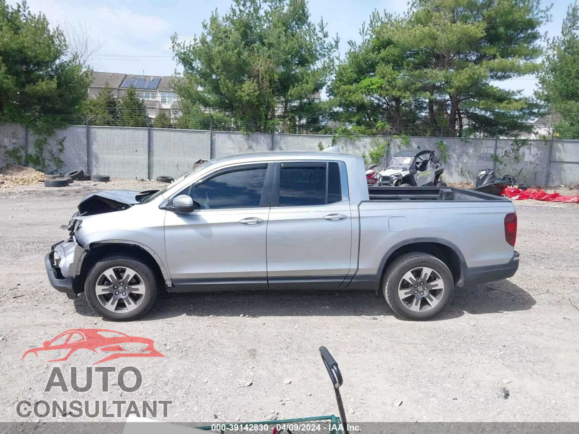 HONDA RIDGELINE 2017 - 5FPYK3F65HB005001