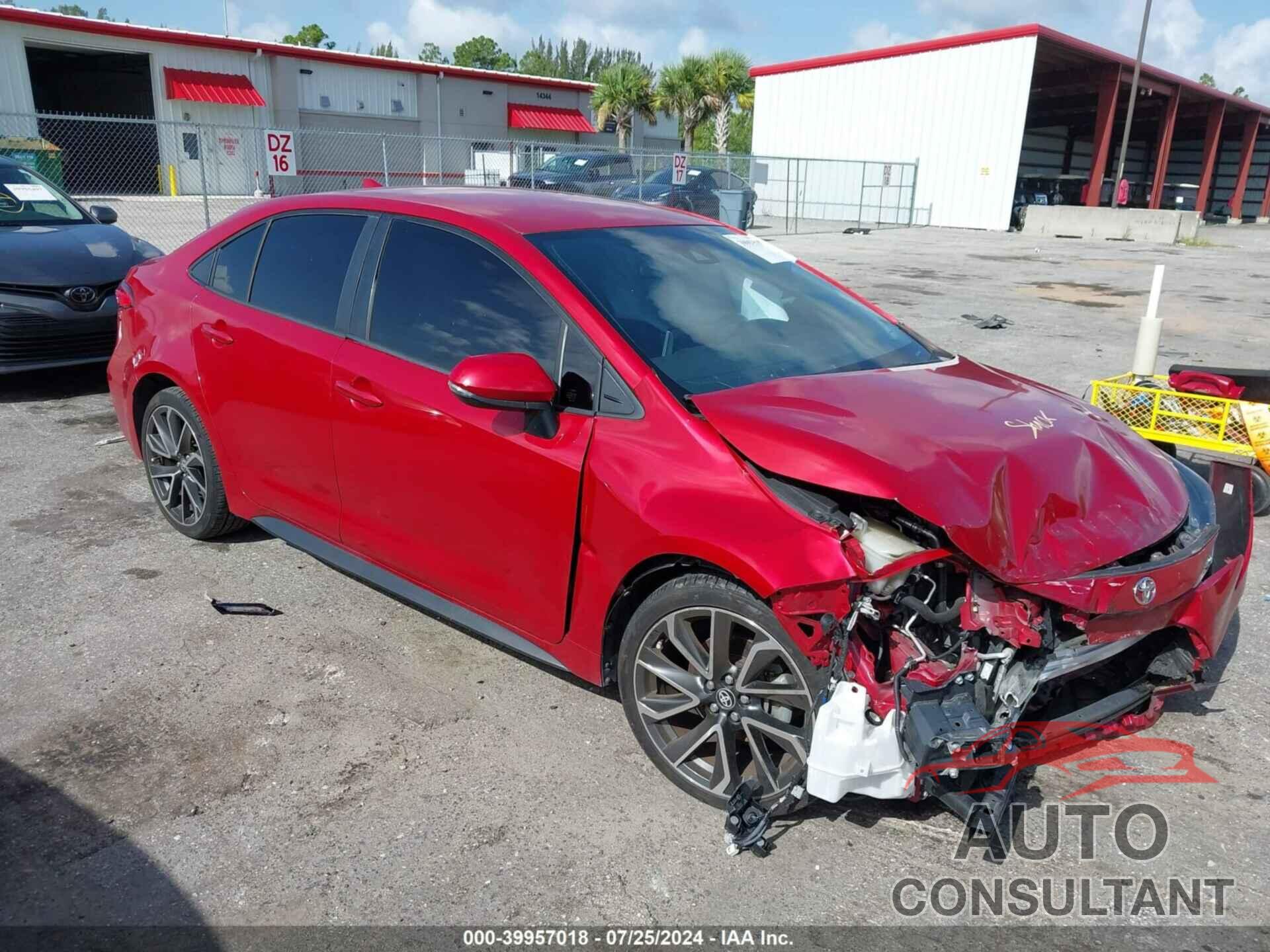TOYOTA COROLLA 2020 - JTDS4RCE8LJ002456