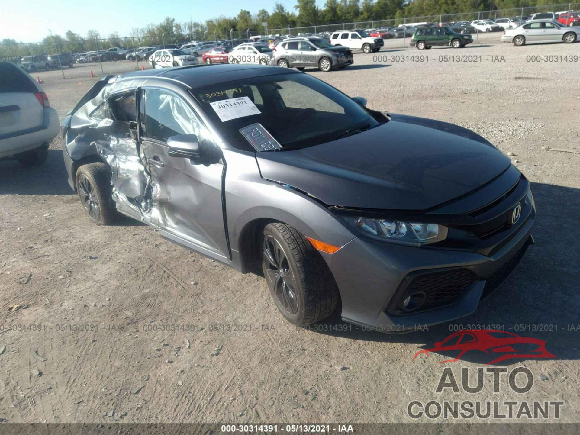 HONDA CIVIC HATCHBACK 2018 - SHHFK7H57JU227880