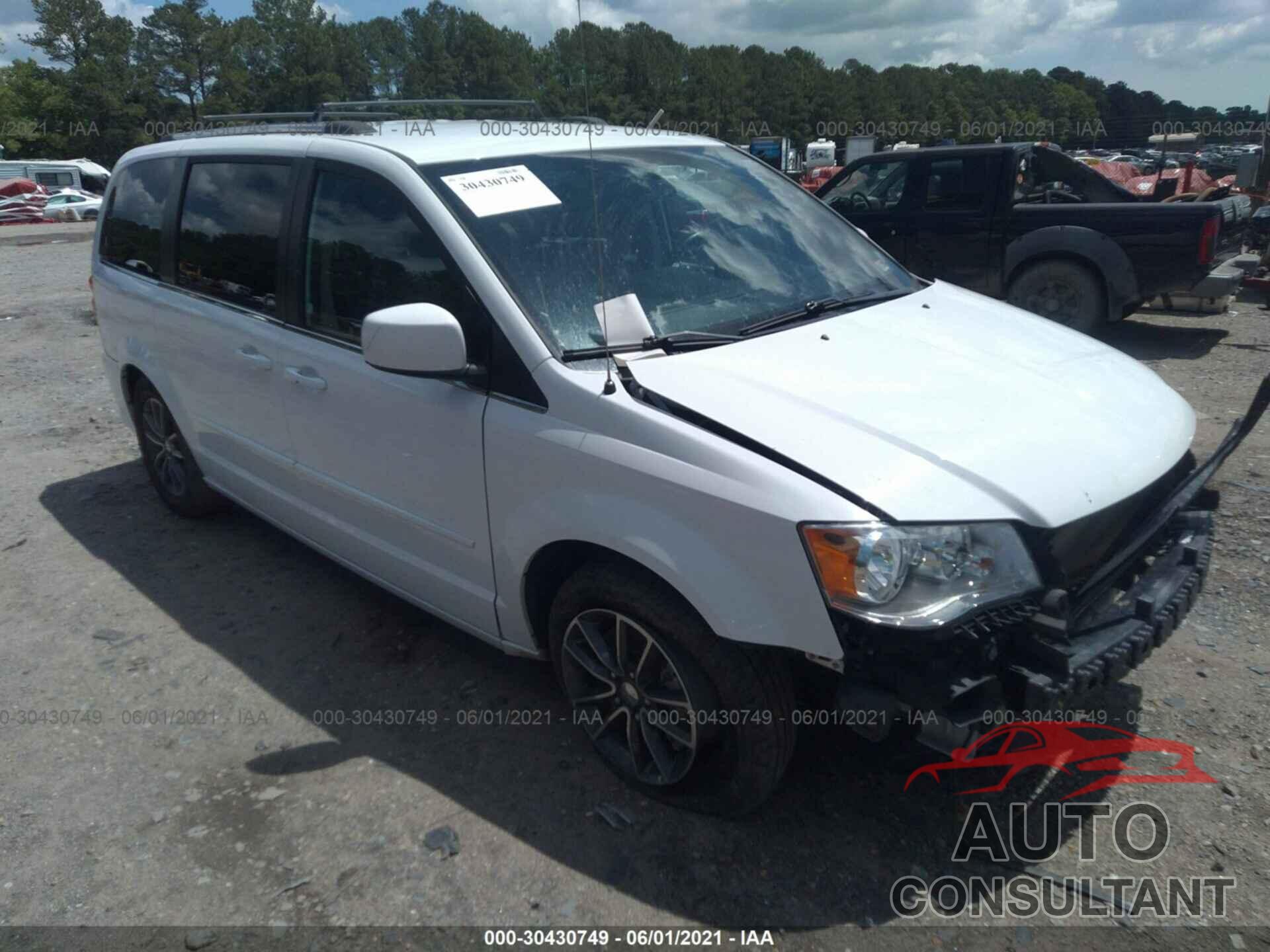 DODGE GRAND CARAVAN 2017 - 2C4RDGCG1HR671241
