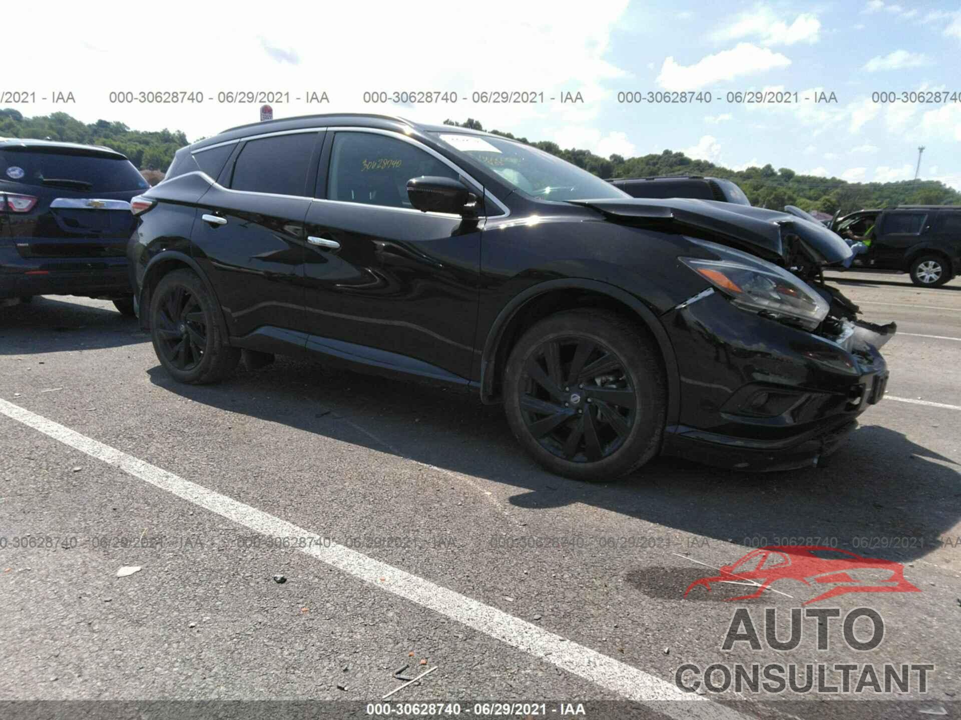 NISSAN MURANO 2018 - 5N1AZ2MH5JN114419