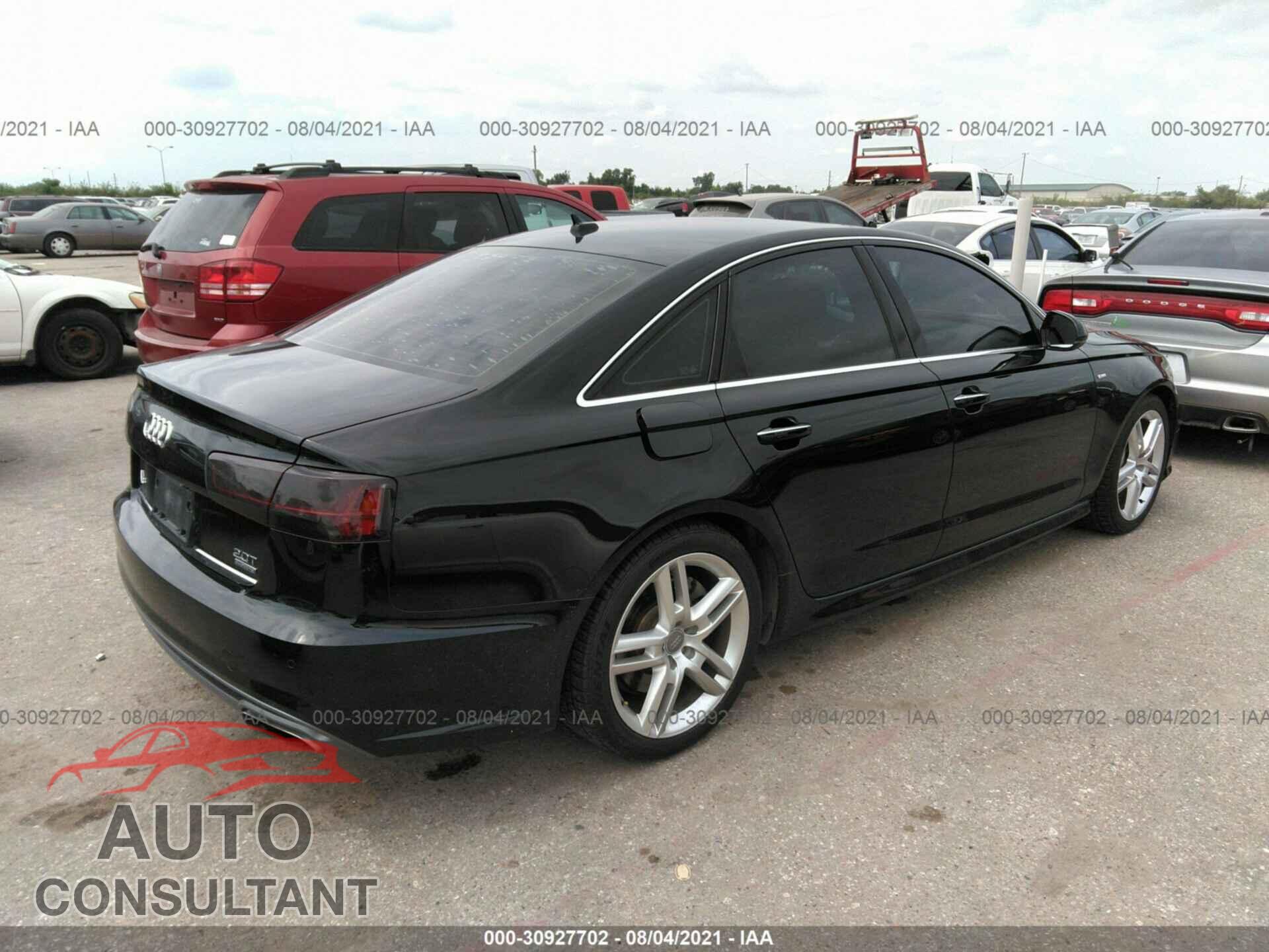 AUDI A6 2016 - WAUGFAFC4GN083009