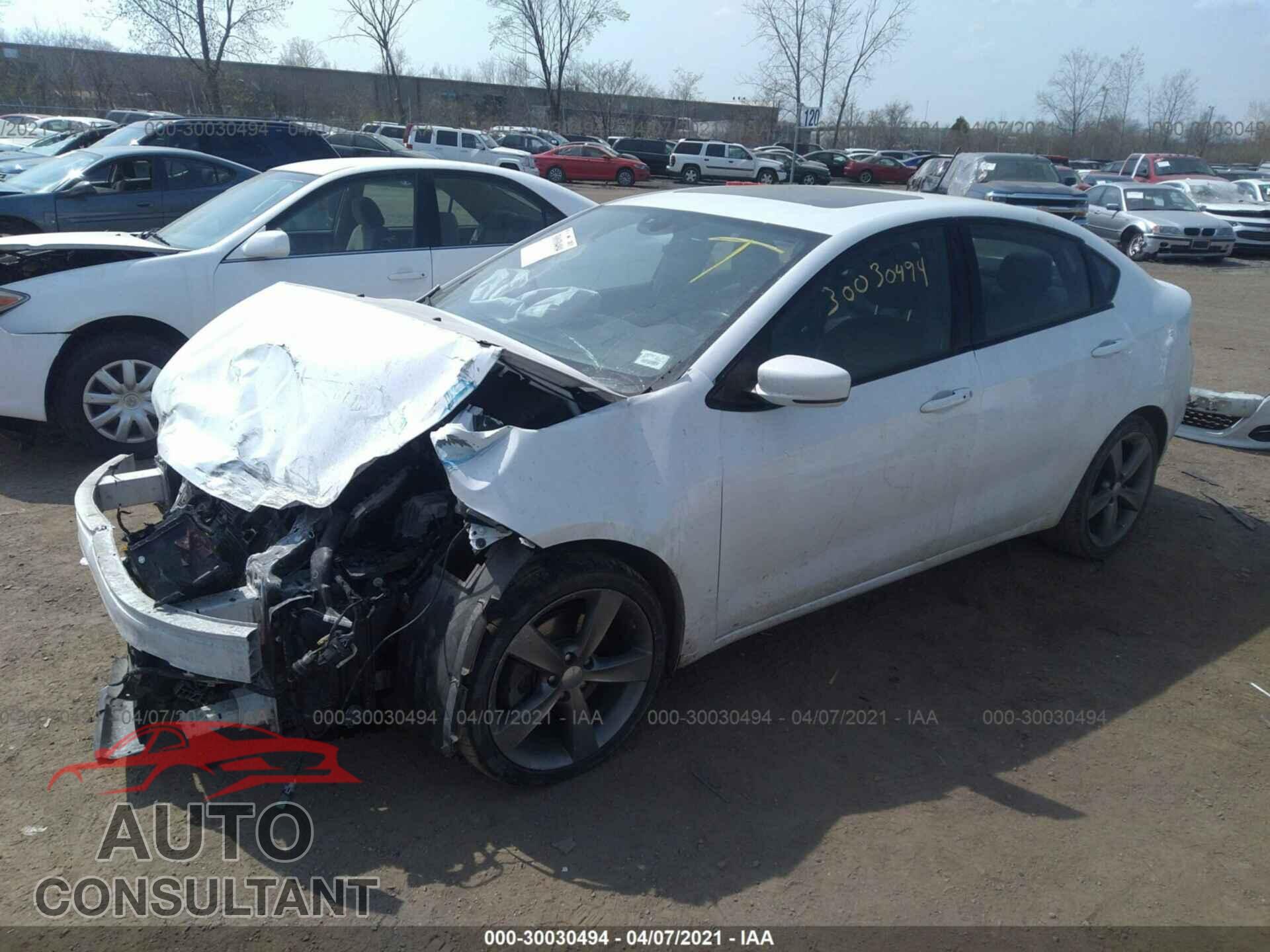 DODGE DART 2016 - 1C3CDFEB9GD538735