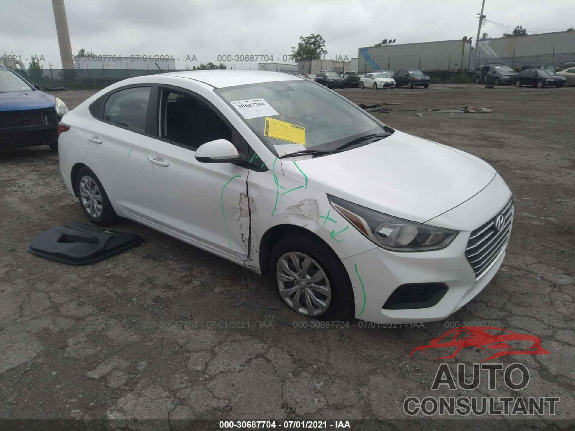 HYUNDAI ACCENT 2019 - 3KPC24A38KE041428