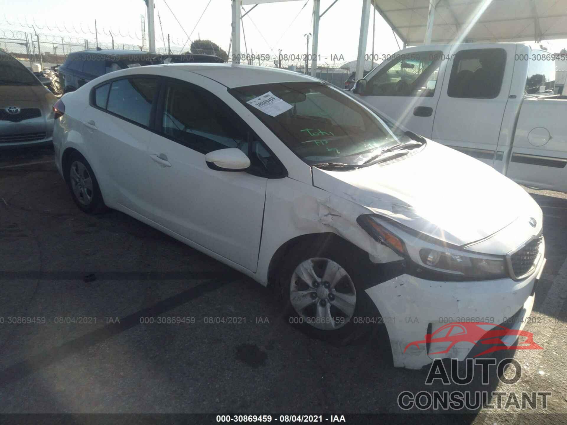 KIA FORTE 2017 - 3KPFK4A7XHE049670