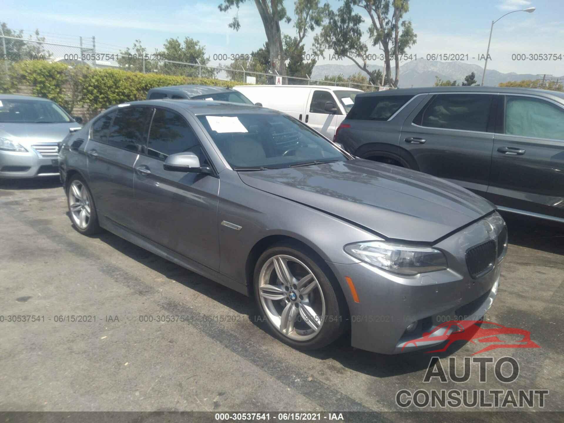 BMW 5 SERIES 2016 - WBA5B1C53GG133167