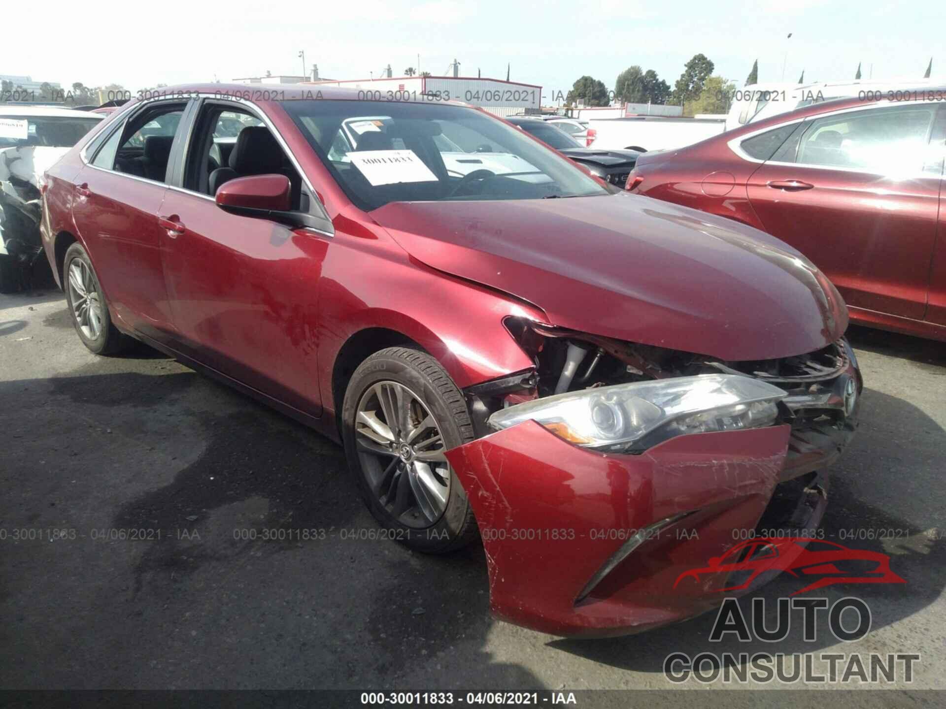 TOYOTA CAMRY 2016 - 4T1BF1FK3GU535828