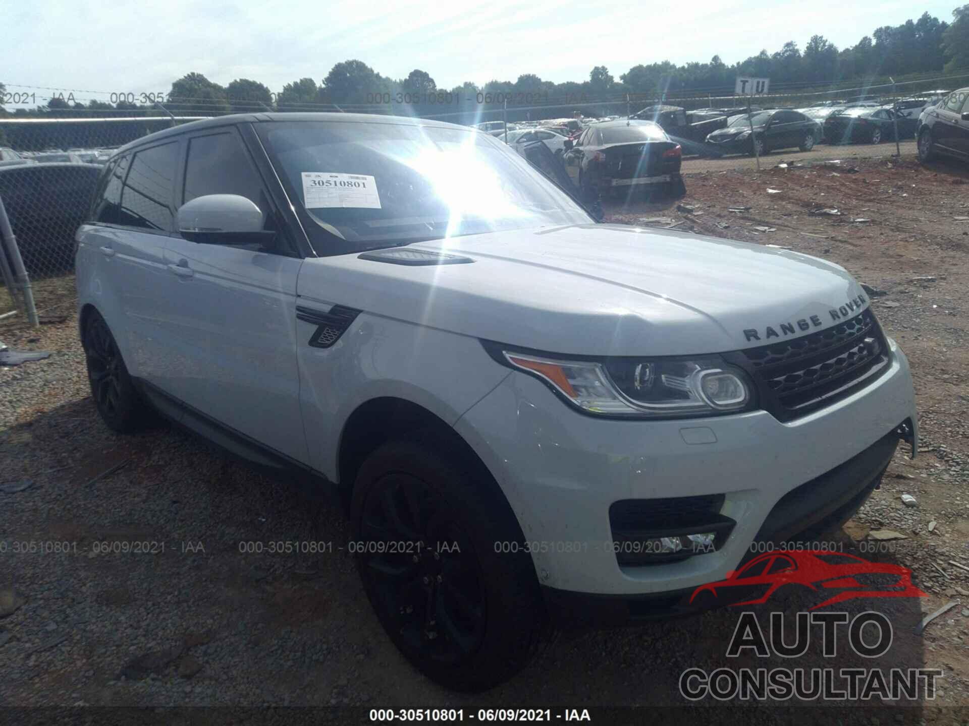 LAND ROVER RANGE ROVER SPORT 2016 - SALWR2PF0GA595788