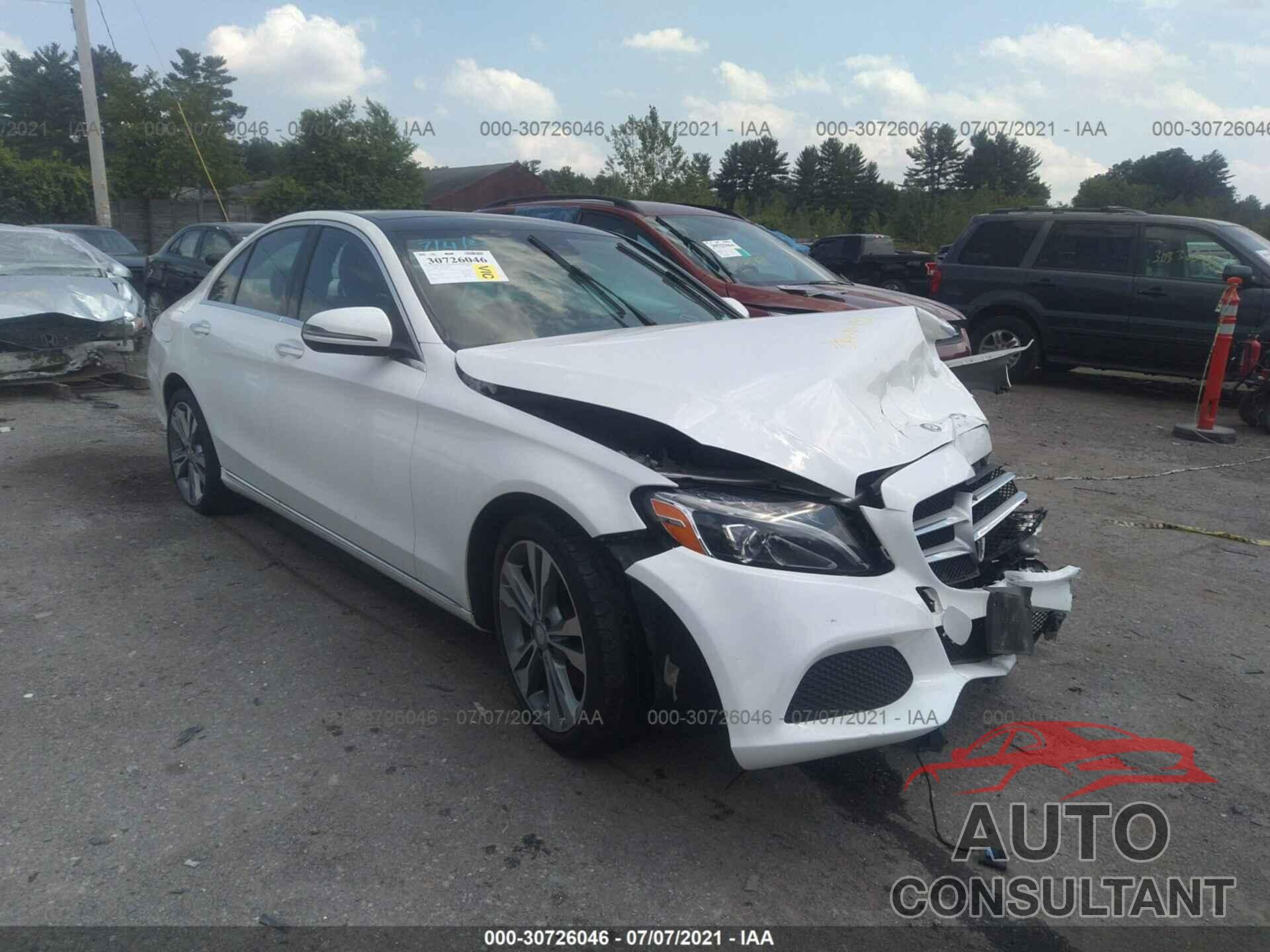 MERCEDES-BENZ C-CLASS 2017 - WDDWF4KB8HR237721