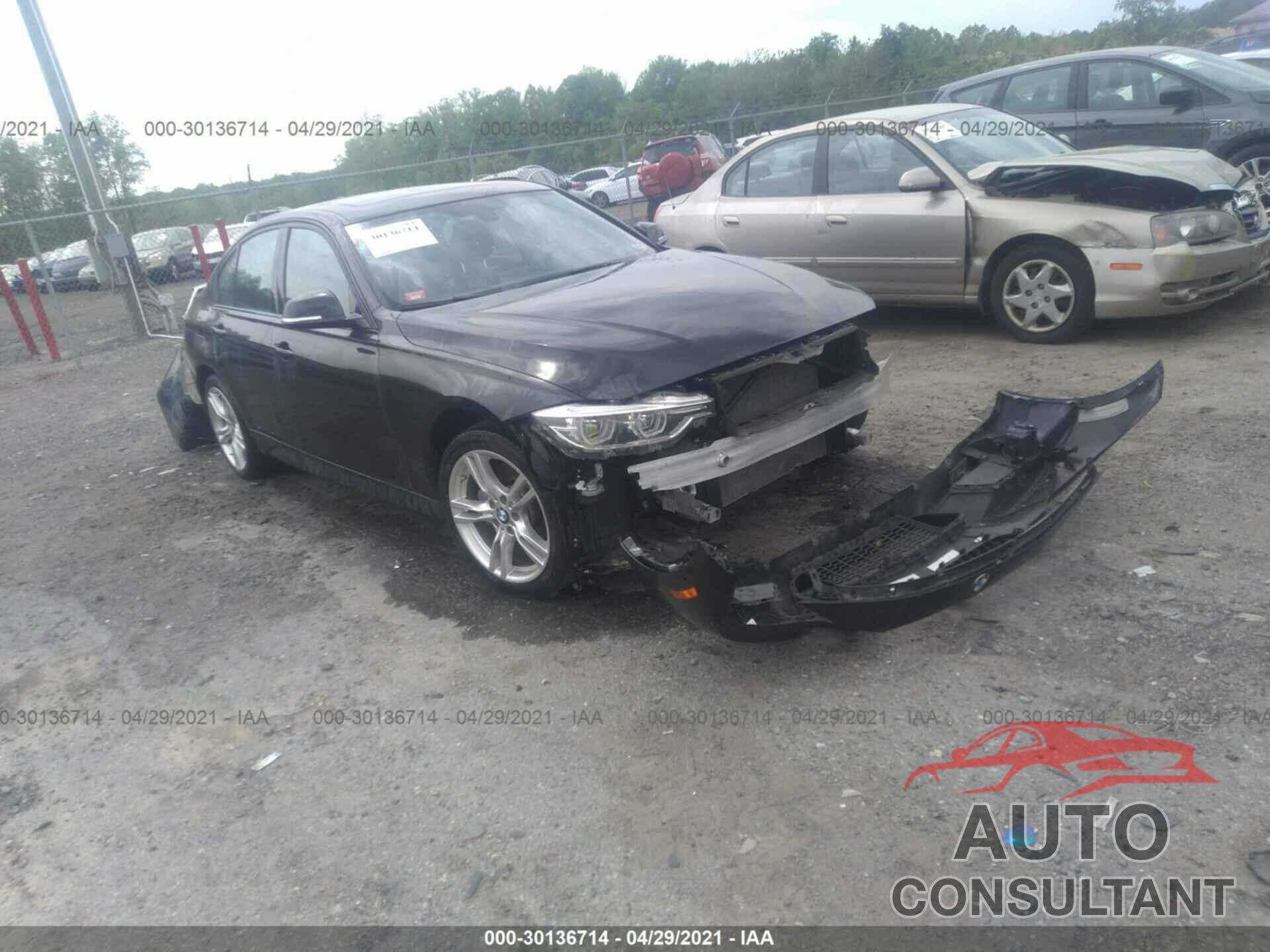 BMW 3 SERIES 2017 - WBA8D9G37HNU66175