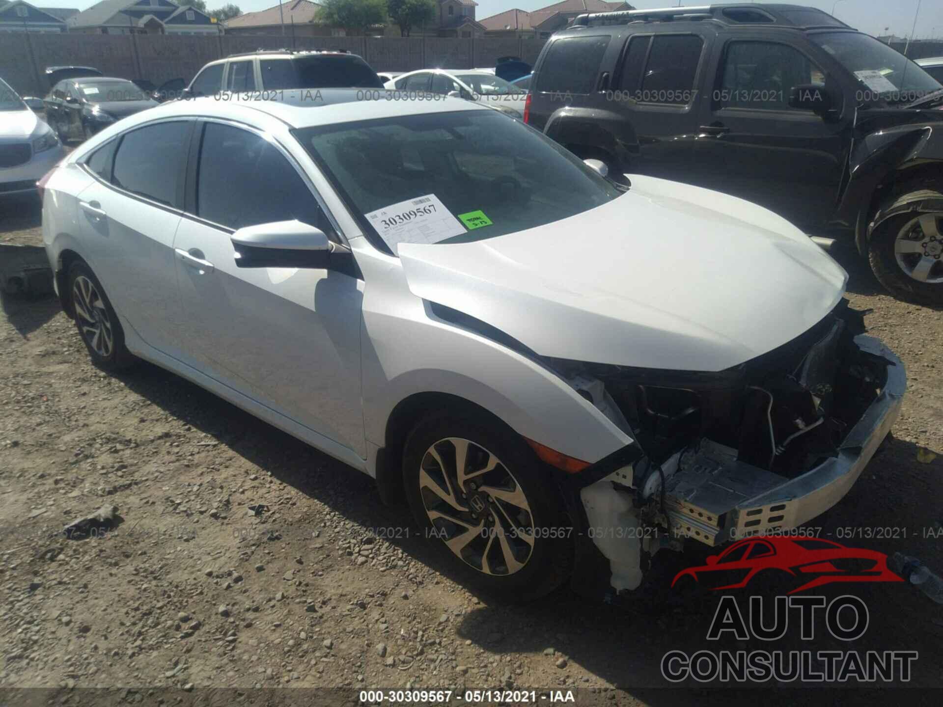 HONDA CIVIC SEDAN 2018 - 19XFC2F71JE022292