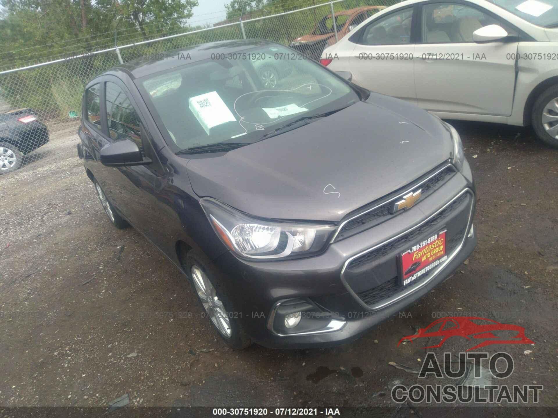 CHEVROLET SPARK 2016 - KL8CD6SA9GC596463