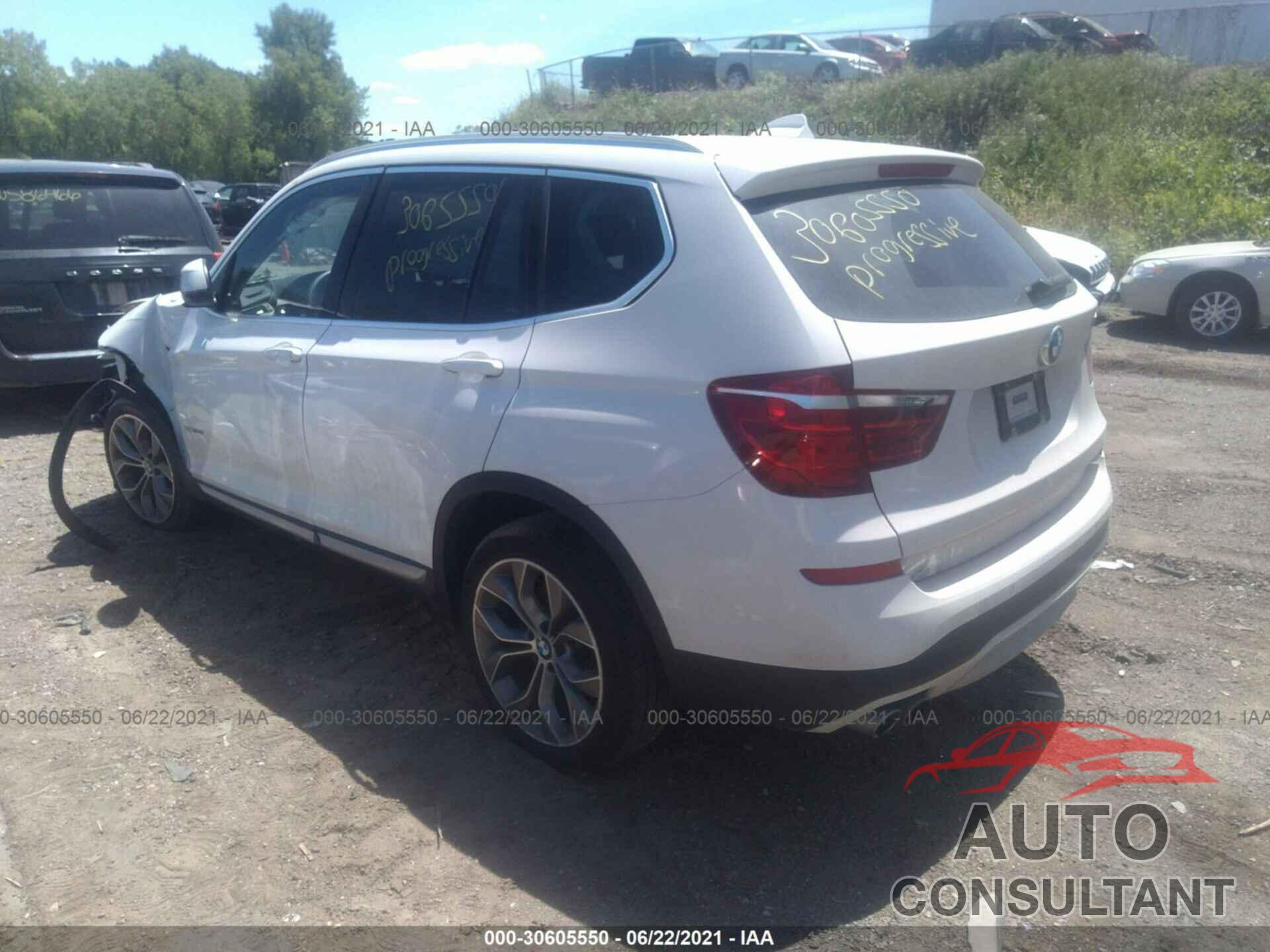 BMW X3 2017 - 5UXWX9C59H0T12118
