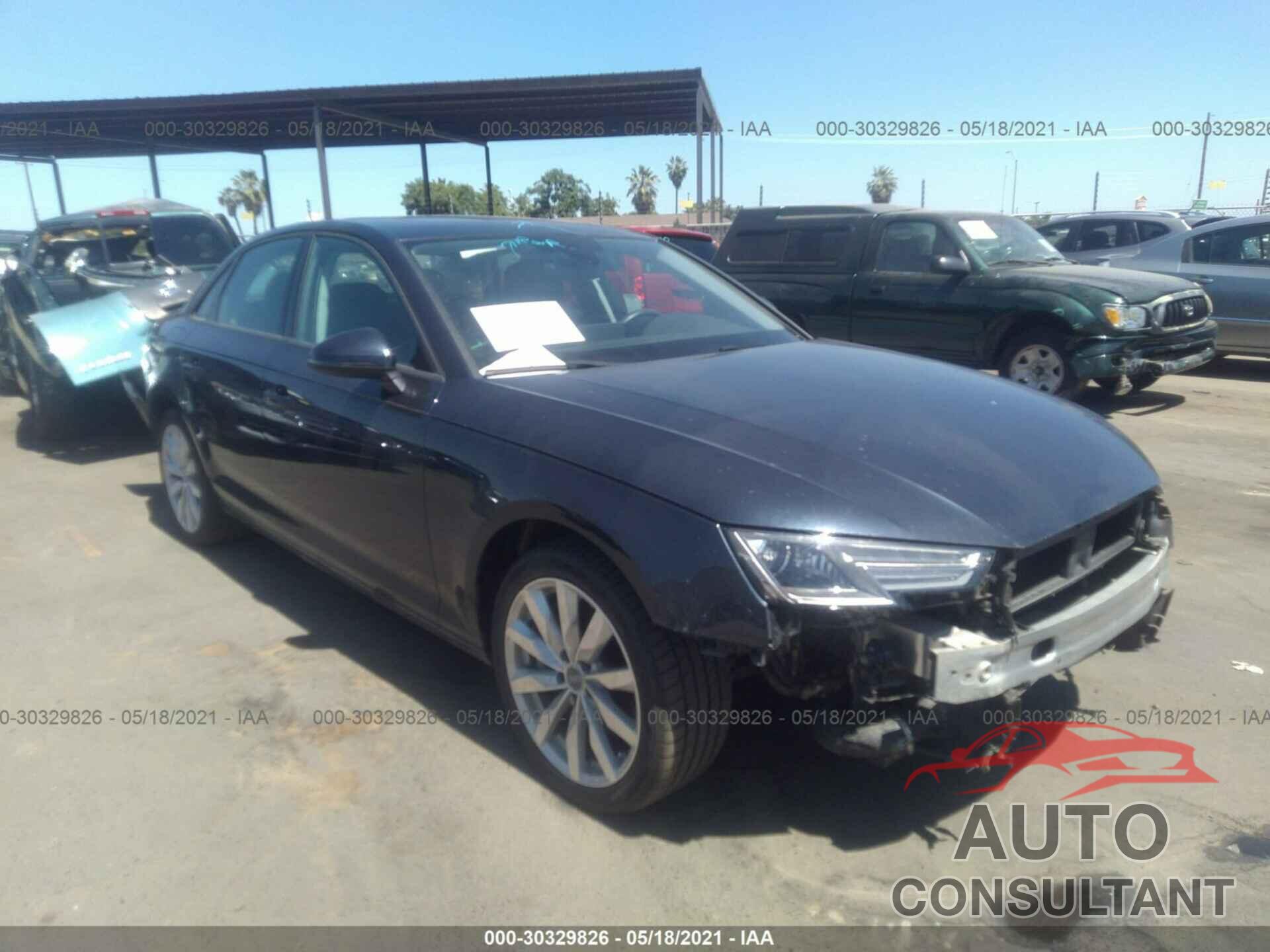 AUDI A4 2017 - WAUGNAF45HA040562