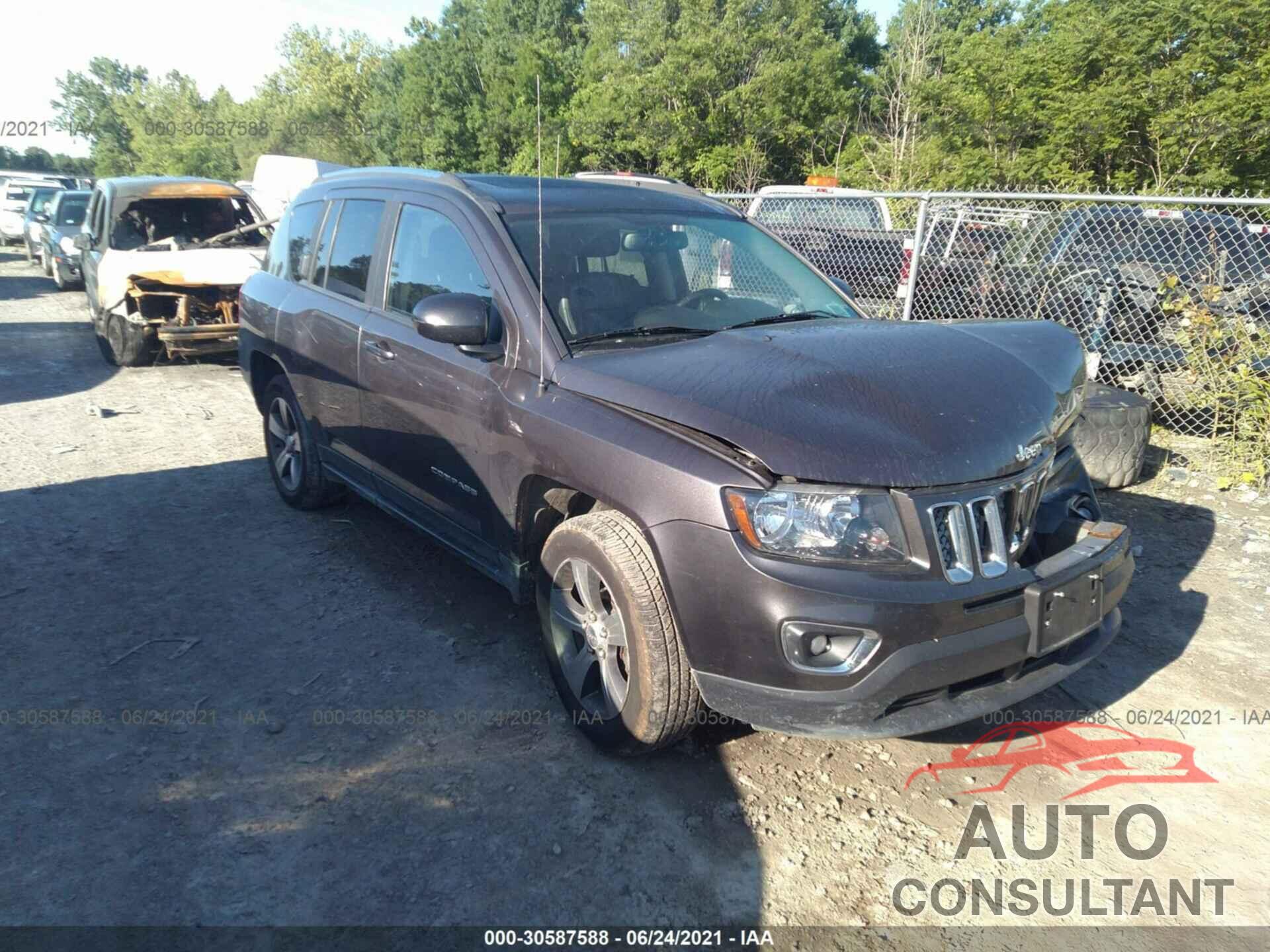 JEEP COMPASS 2017 - 1C4NJDEBXHD168432