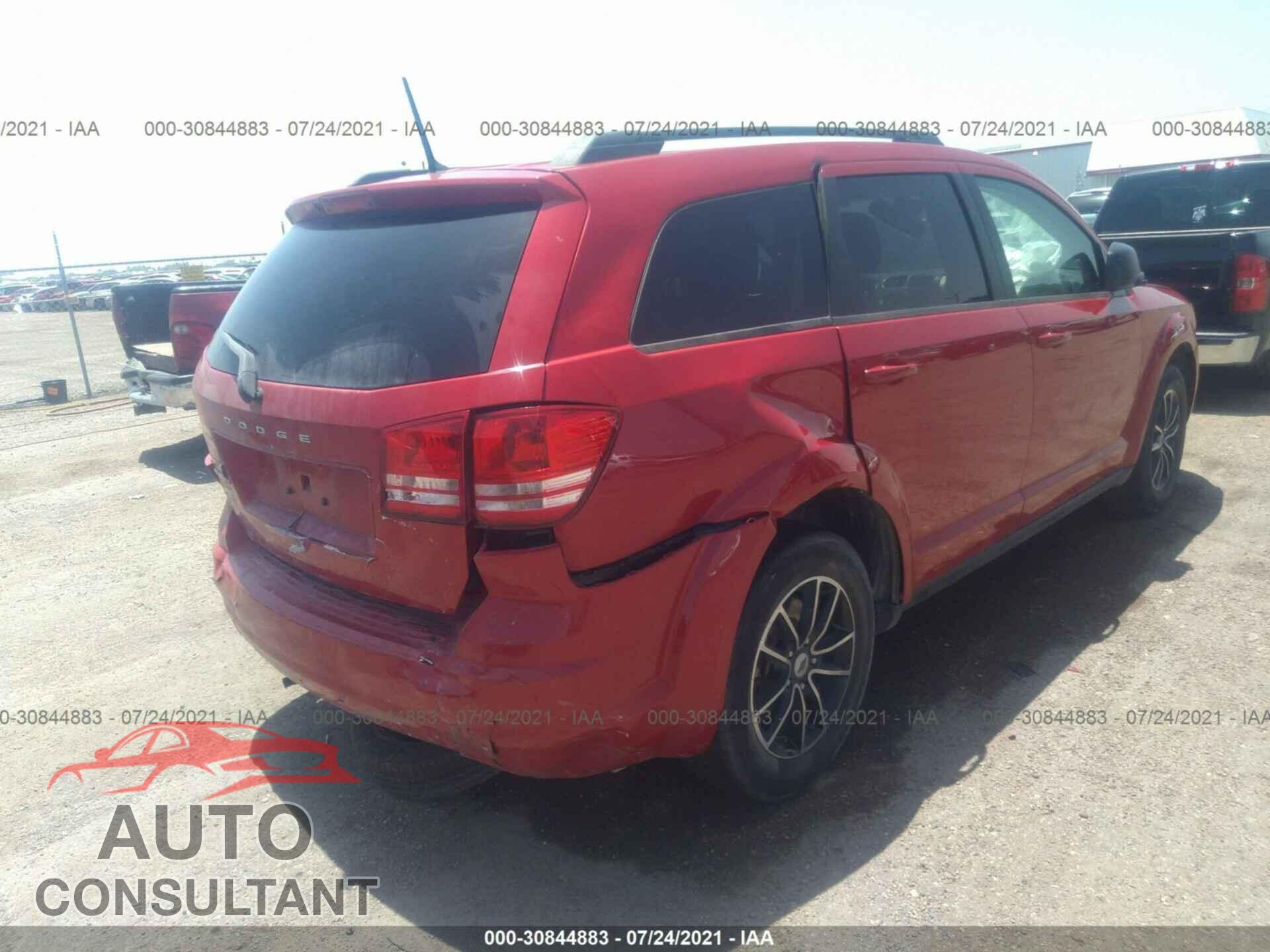 DODGE JOURNEY 2018 - 3C4PDCAB5JT497426
