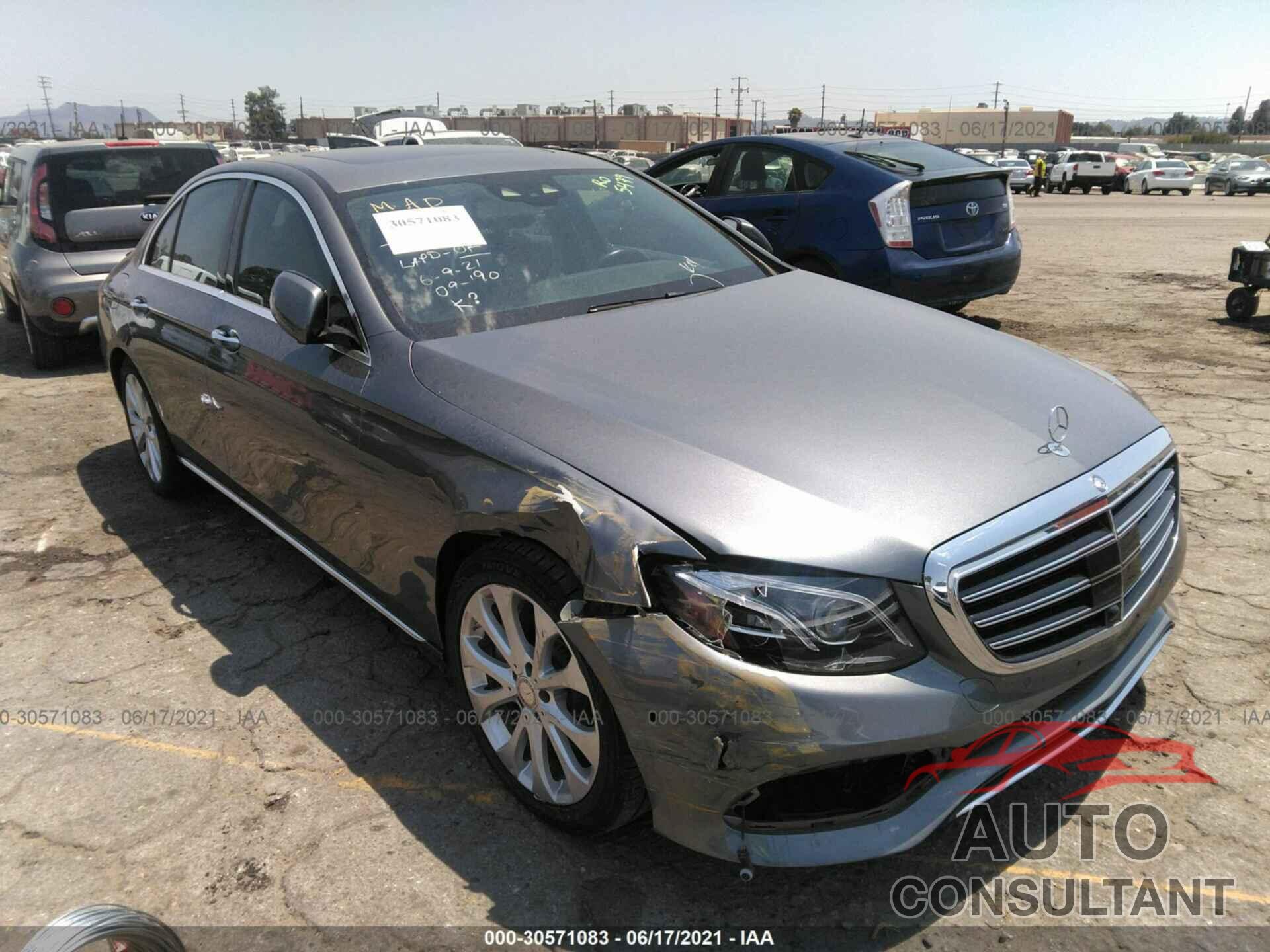 MERCEDES-BENZ E-CLASS 2017 - WDDZF4JBXHA086734