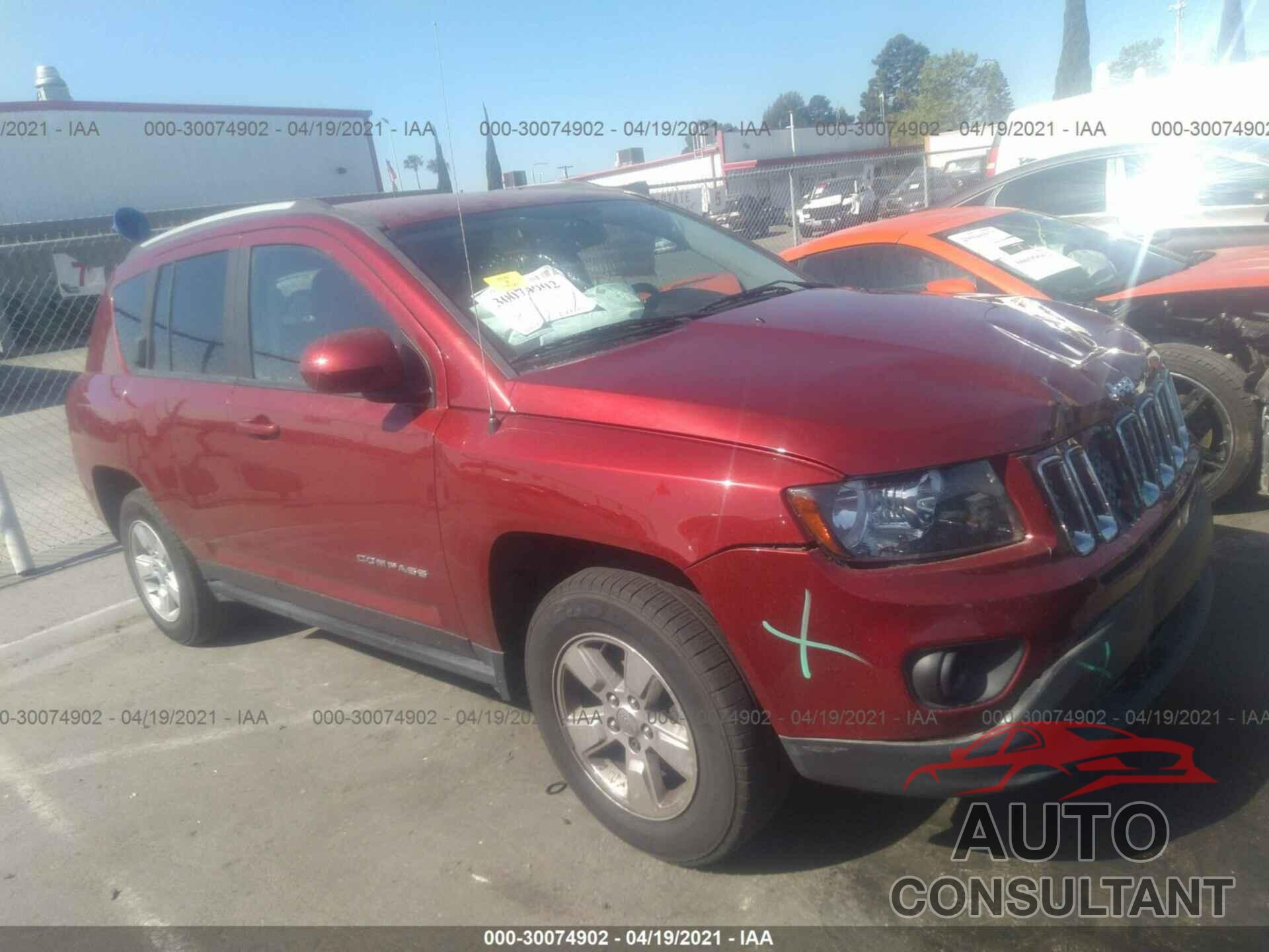 JEEP COMPASS 2017 - 1C4NJCEB7HD163005