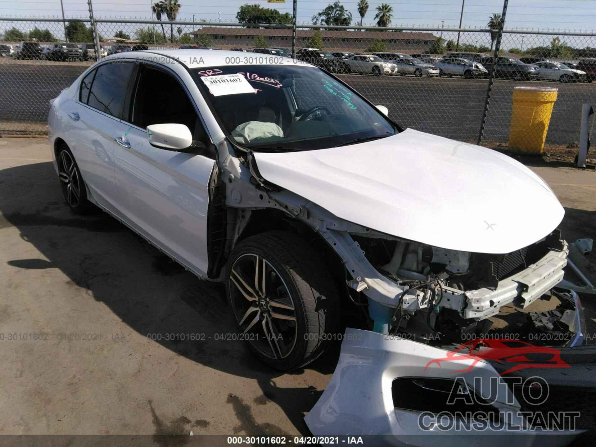 HONDA ACCORD SEDAN 2016 - 1HGCR2F51GA189622
