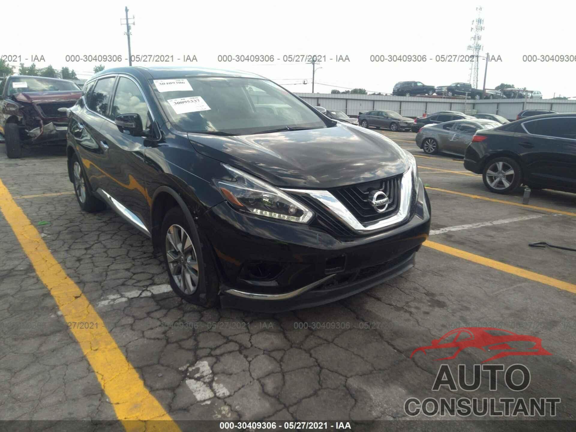 NISSAN MURANO 2018 - 5N1AZ2MG8JN154128