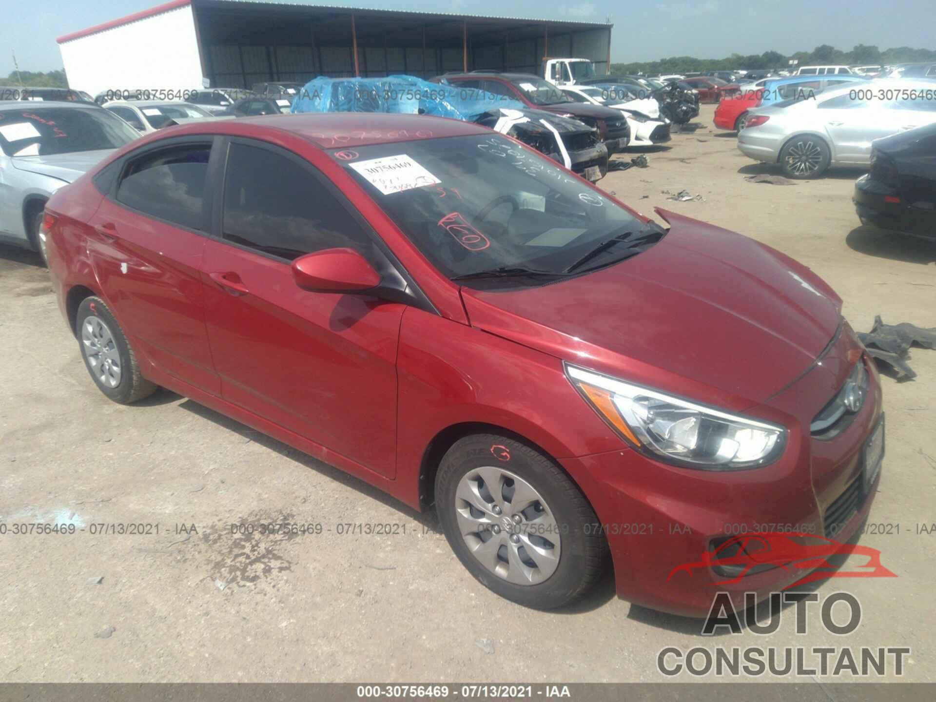 HYUNDAI ACCENT 2017 - KMHCT4AE0HU389096