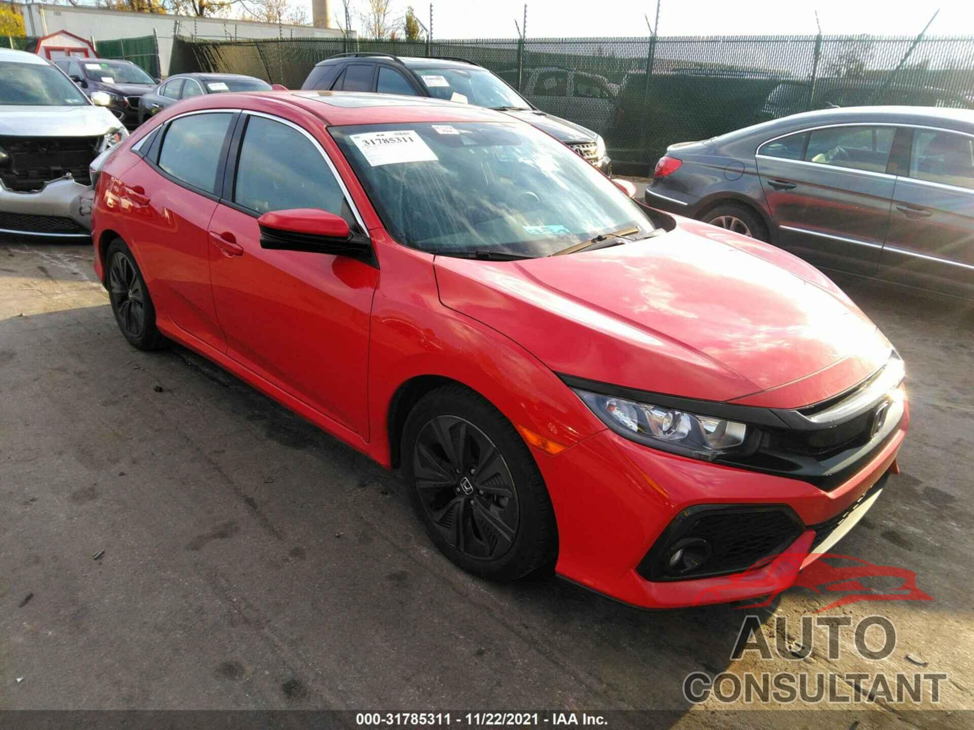 HONDA CIVIC HATCHBACK 2019 - SHHFK7H62KU411196