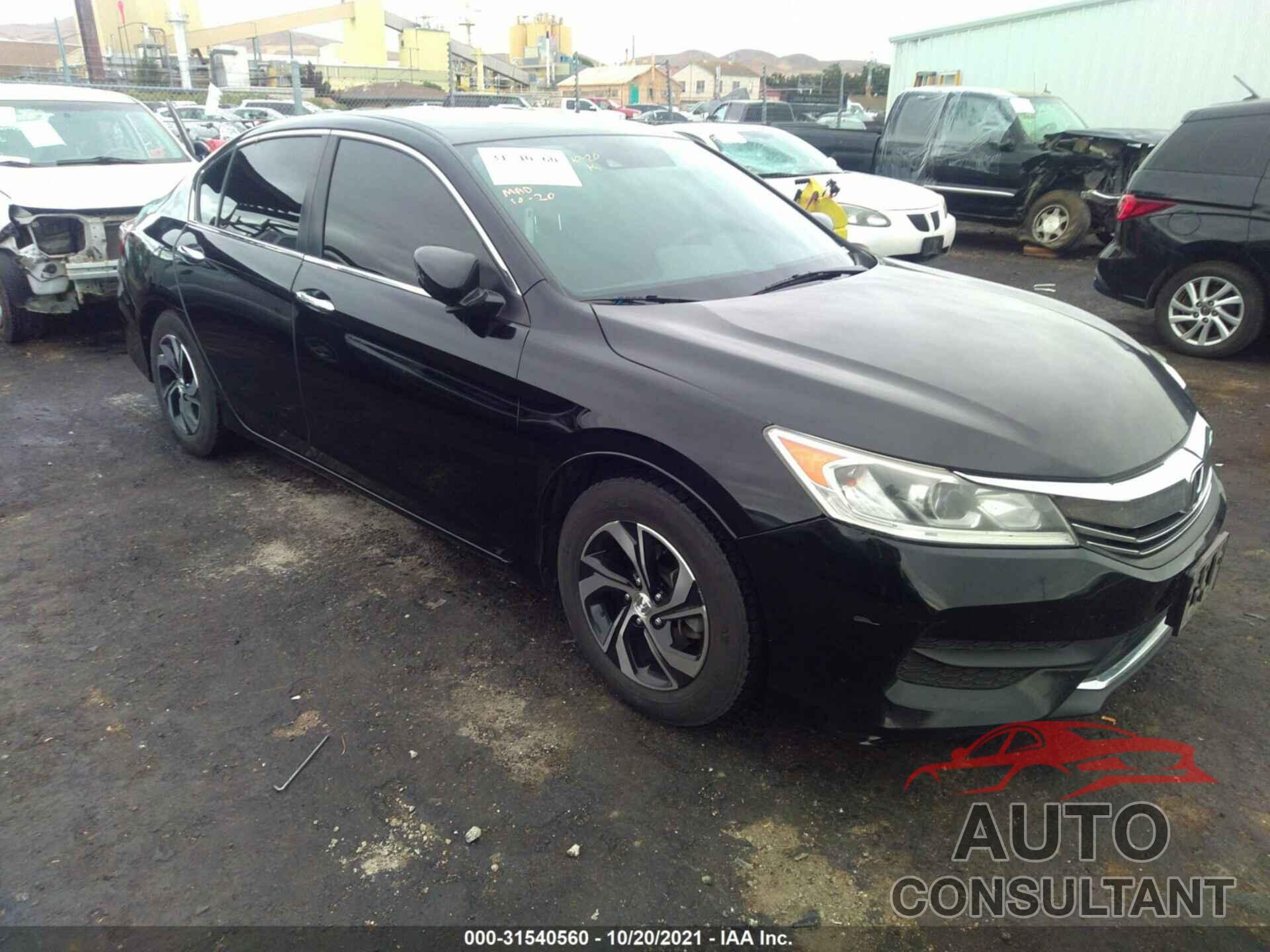 HONDA ACCORD SEDAN 2016 - 1HGCR2F40GA075103