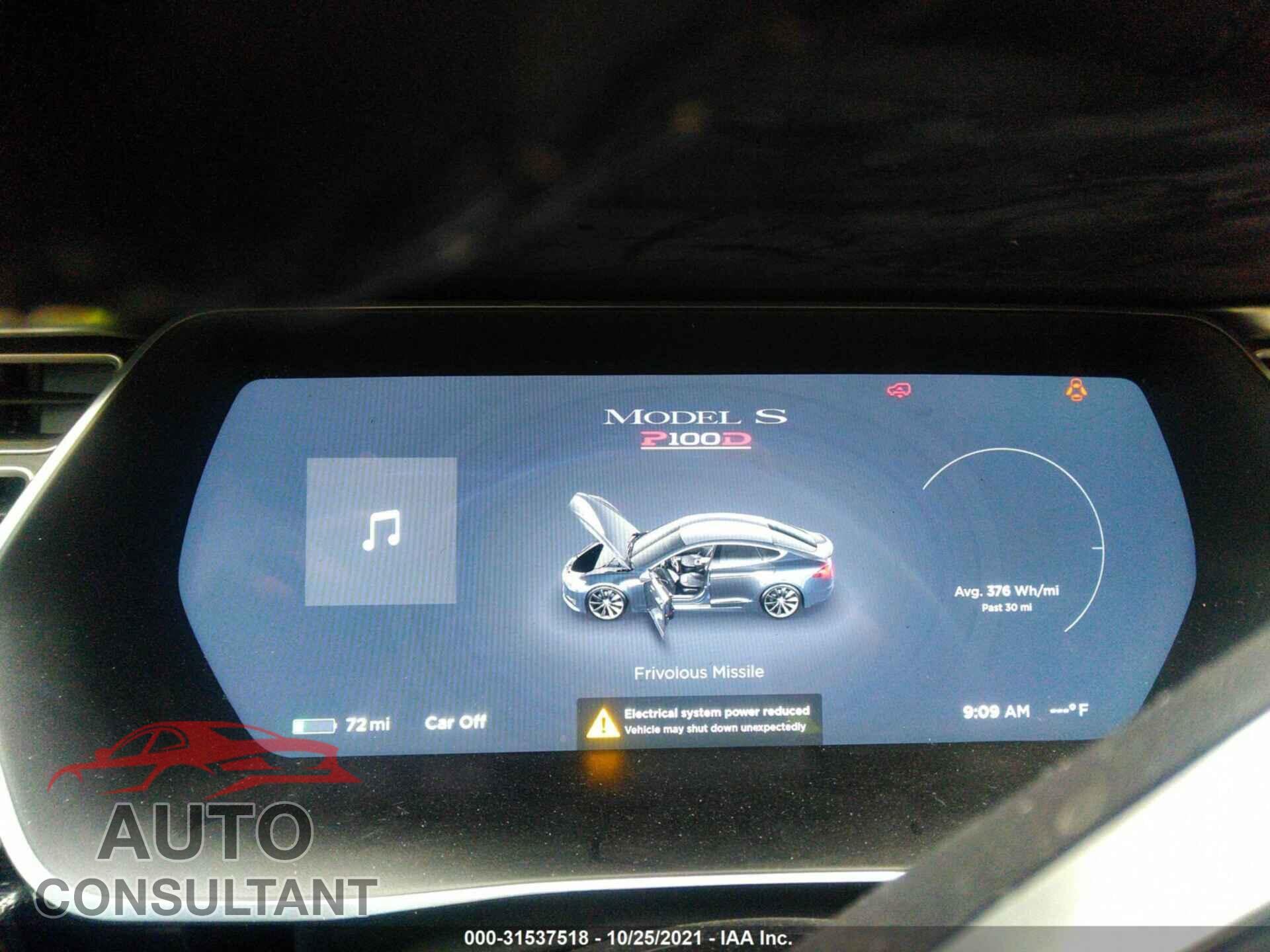 TESLA MODEL S 2016 - 5YJSA1E45GF158711