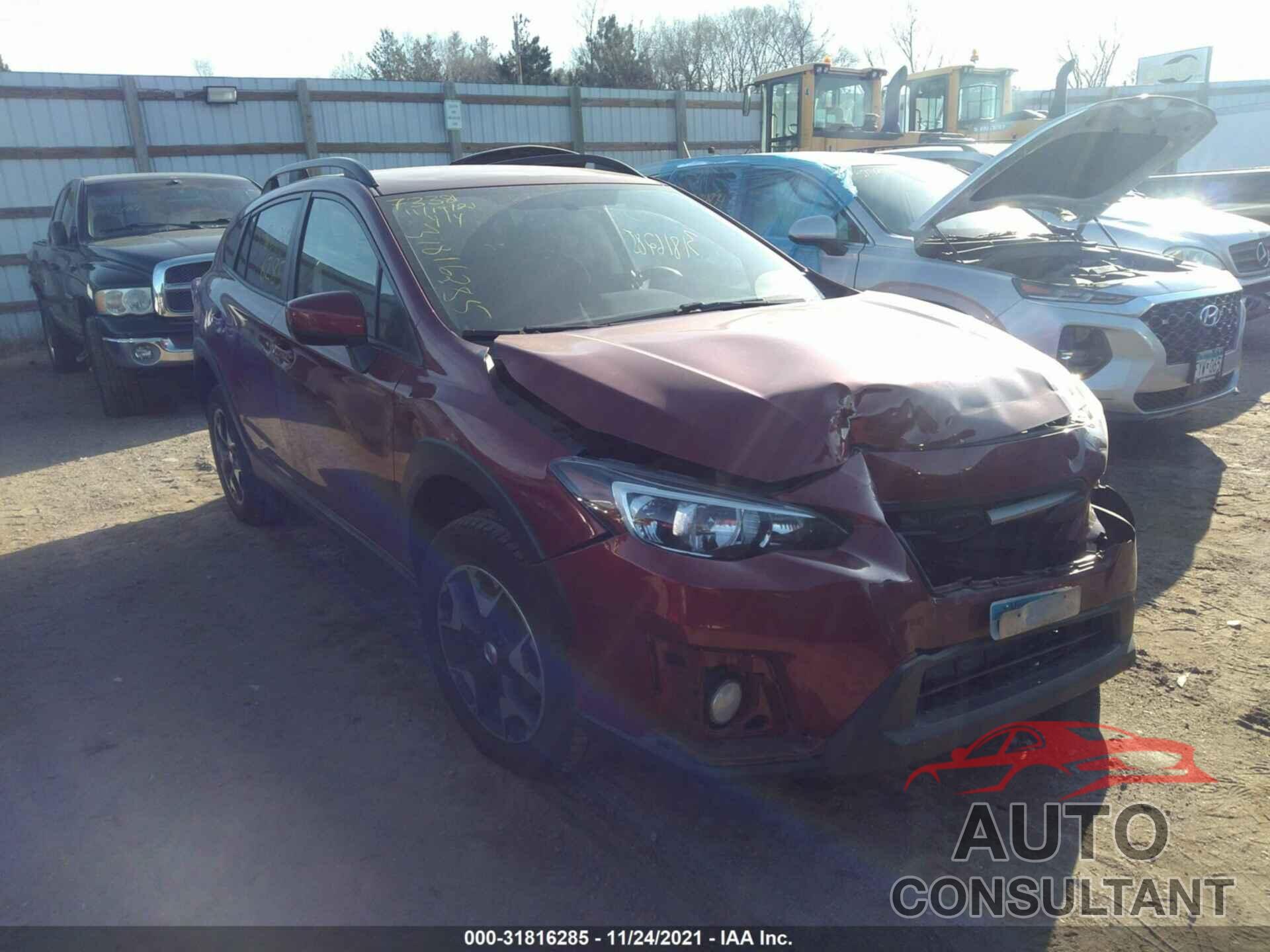 SUBARU CROSSTREK 2018 - JF2GTABC3JH249285