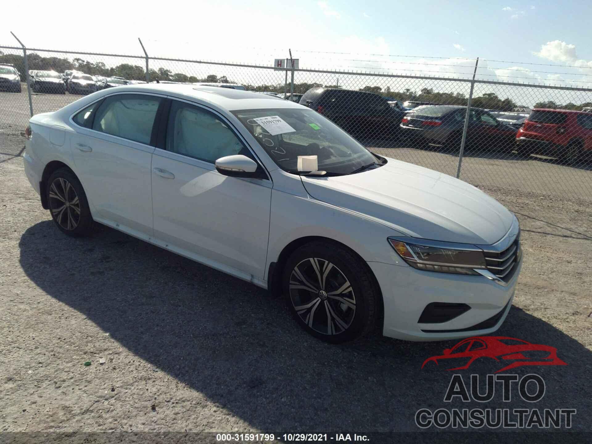 VOLKSWAGEN PASSAT 2021 - 1VWSA7A35MC009205