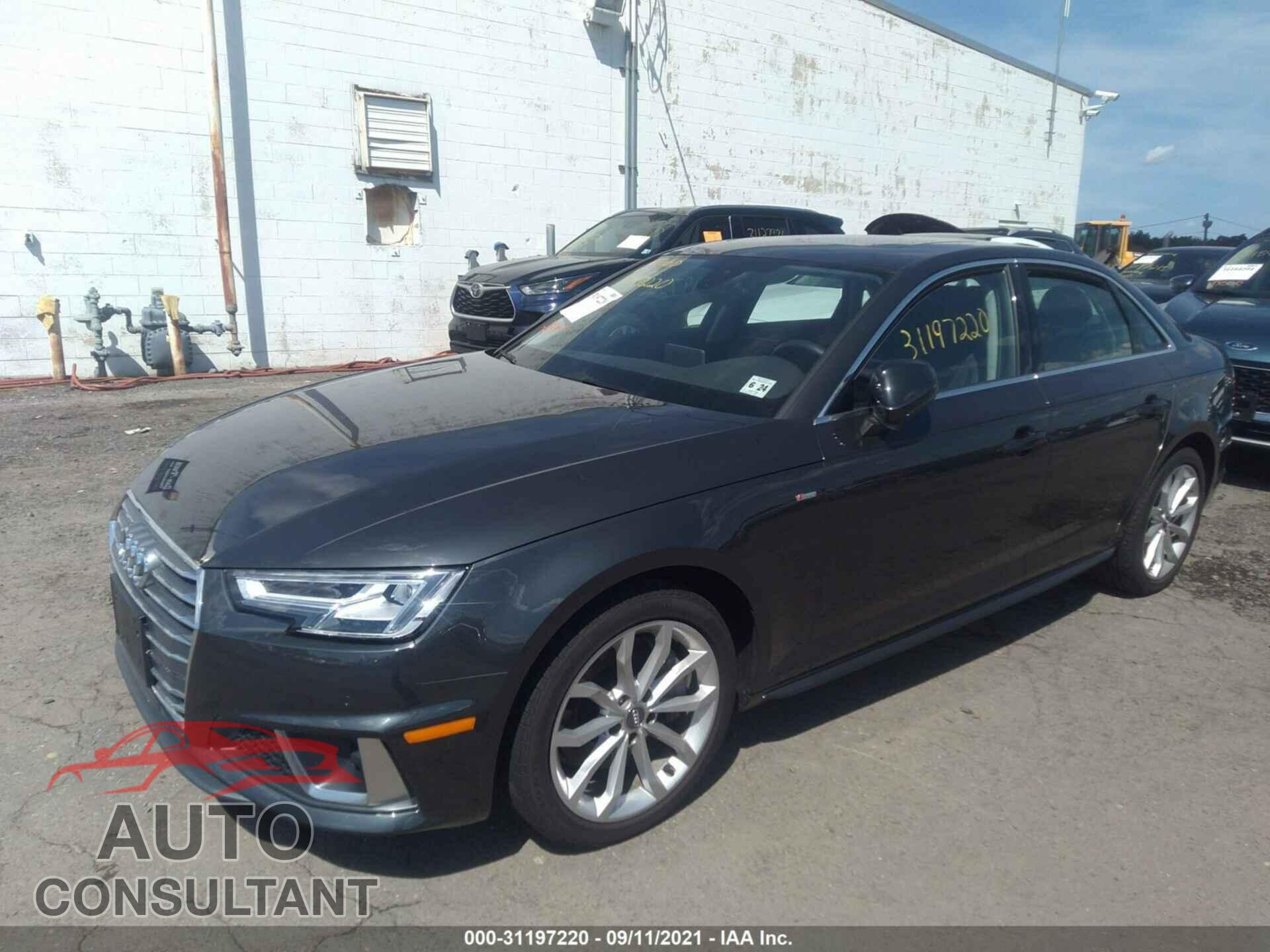 AUDI A4 2019 - WAUENAF42KN007767