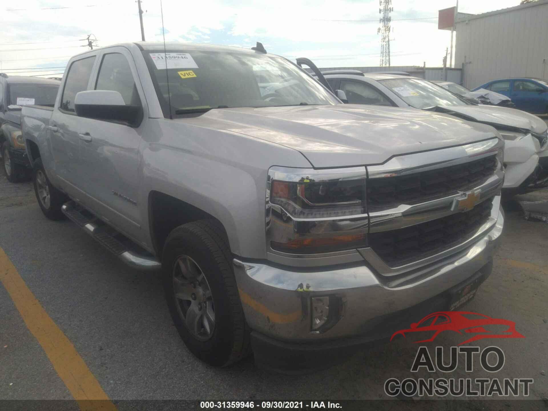 CHEVROLET SILVERADO 1500 2016 - 3GCPCREC6GG120484