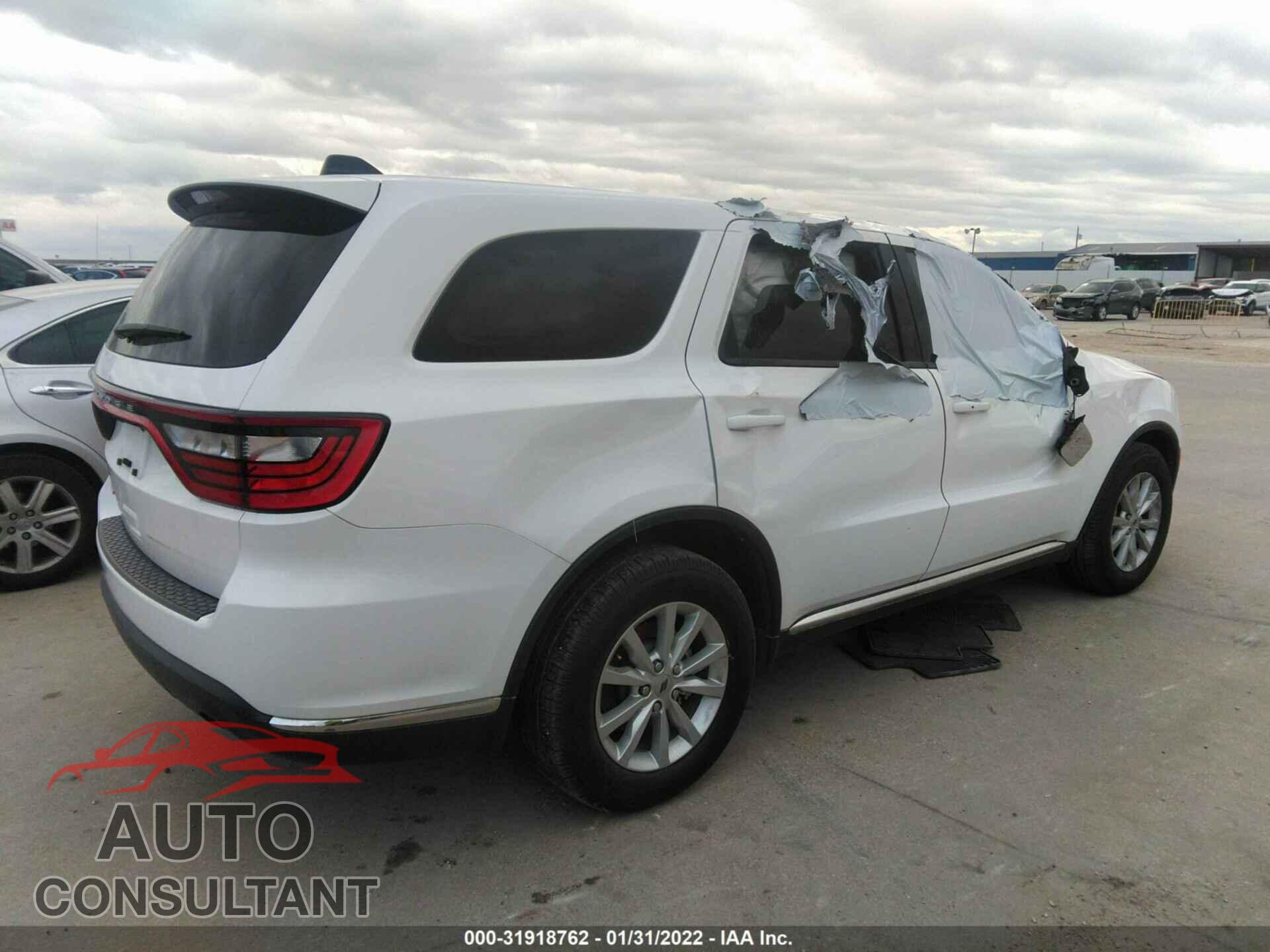 DODGE DURANGO 2021 - 1C4RDHAGXMC660007