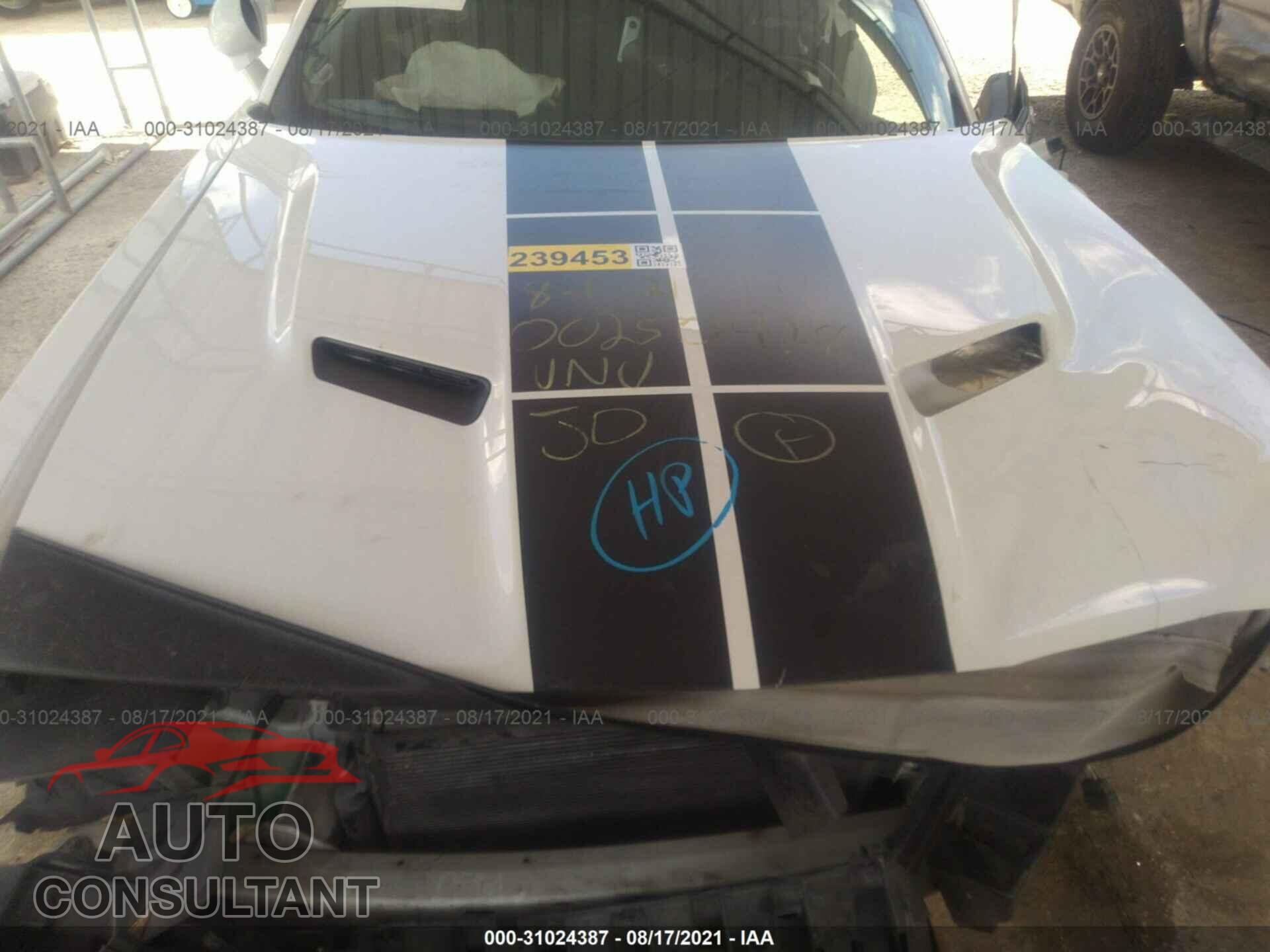 DODGE CHALLENGER 2017 - 2C3CDZAG5HH501821