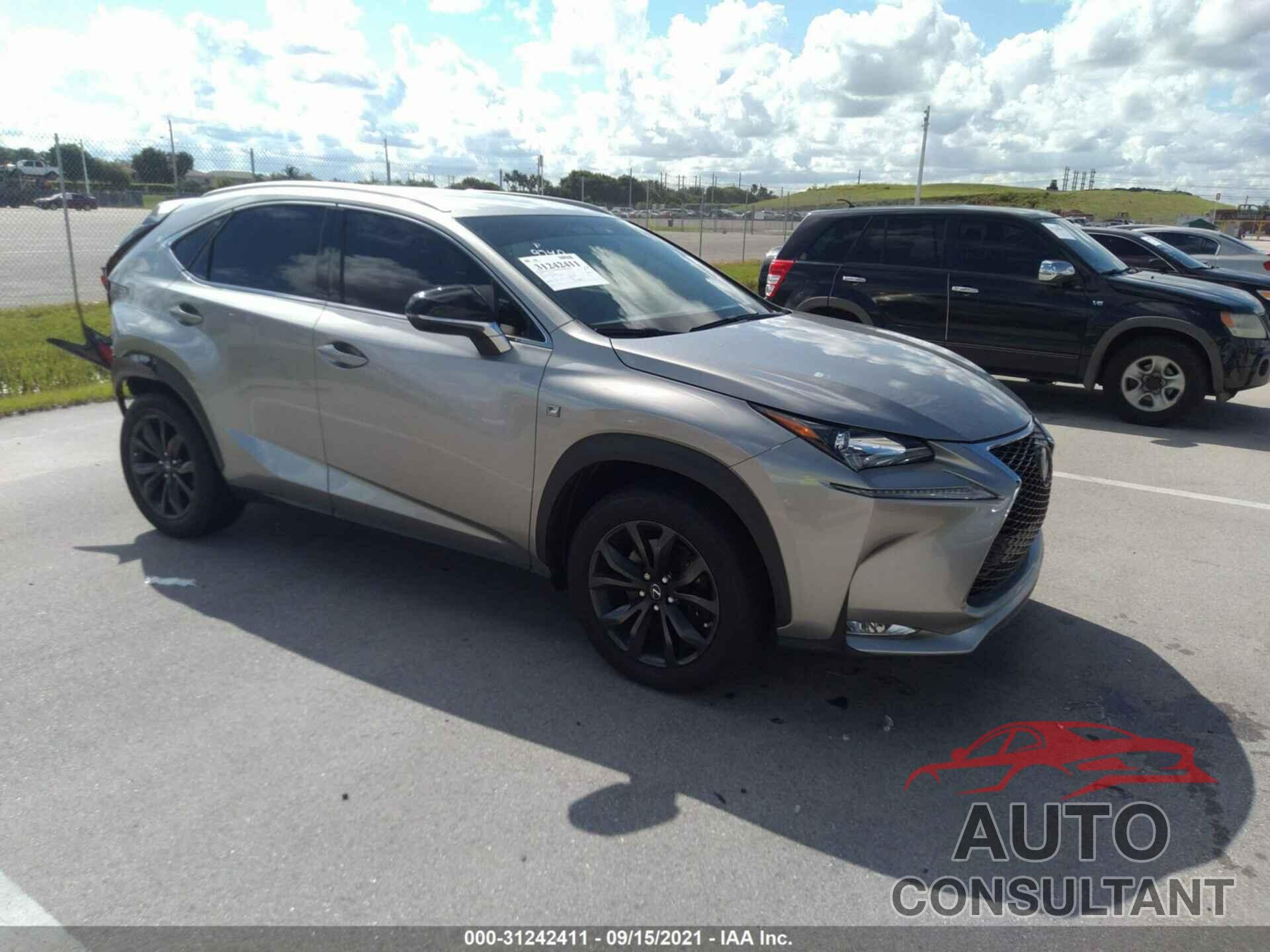 LEXUS NX 2017 - JTJYARBZ7H2059740