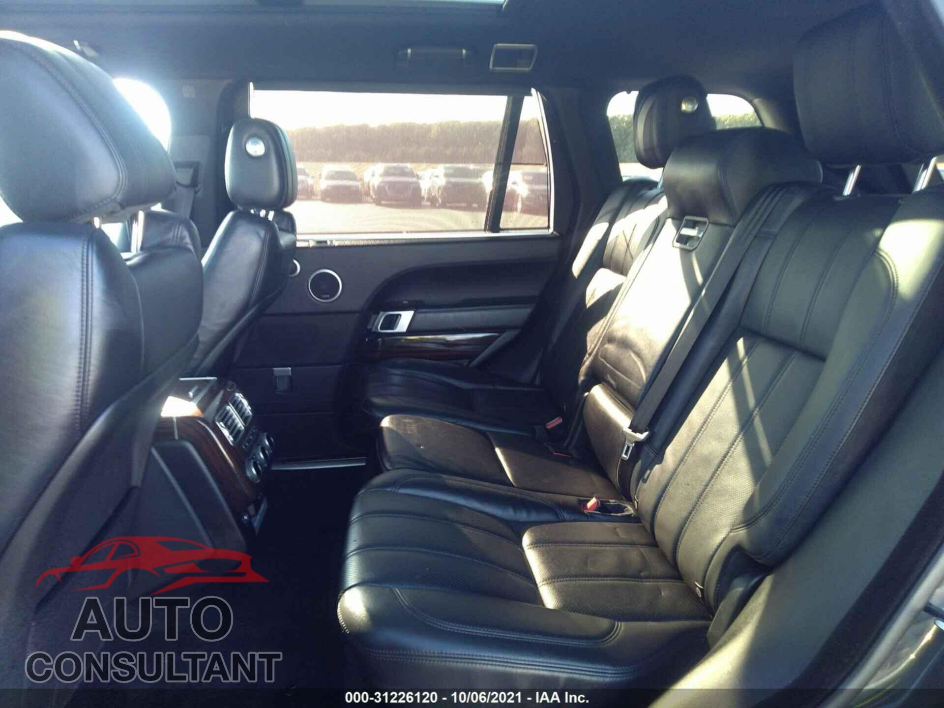 LAND ROVER RANGE ROVER 2017 - SALGS5FE7HA356291