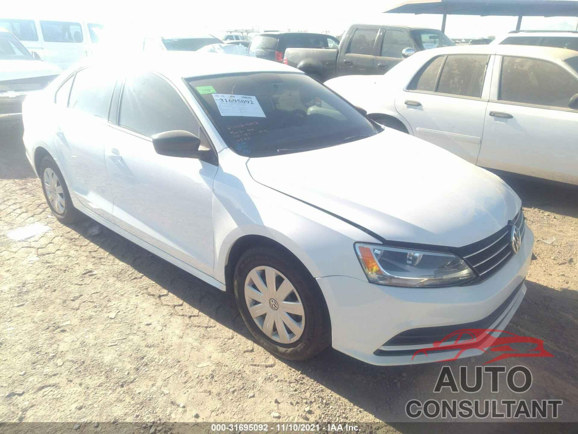 VOLKSWAGEN JETTA SEDAN 2016 - 3VW167AJXGM310583