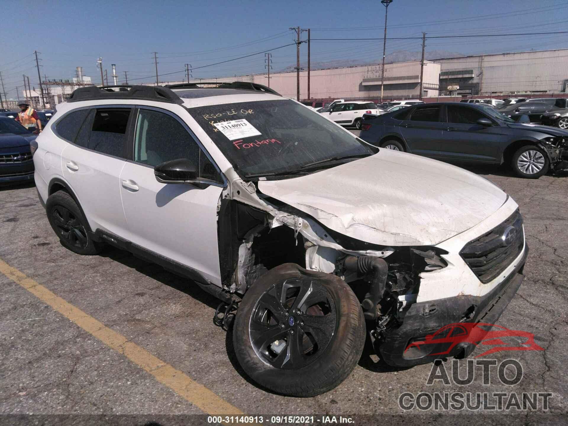 SUBARU OUTBACK 2020 - 4S4BTGKDXL3108987