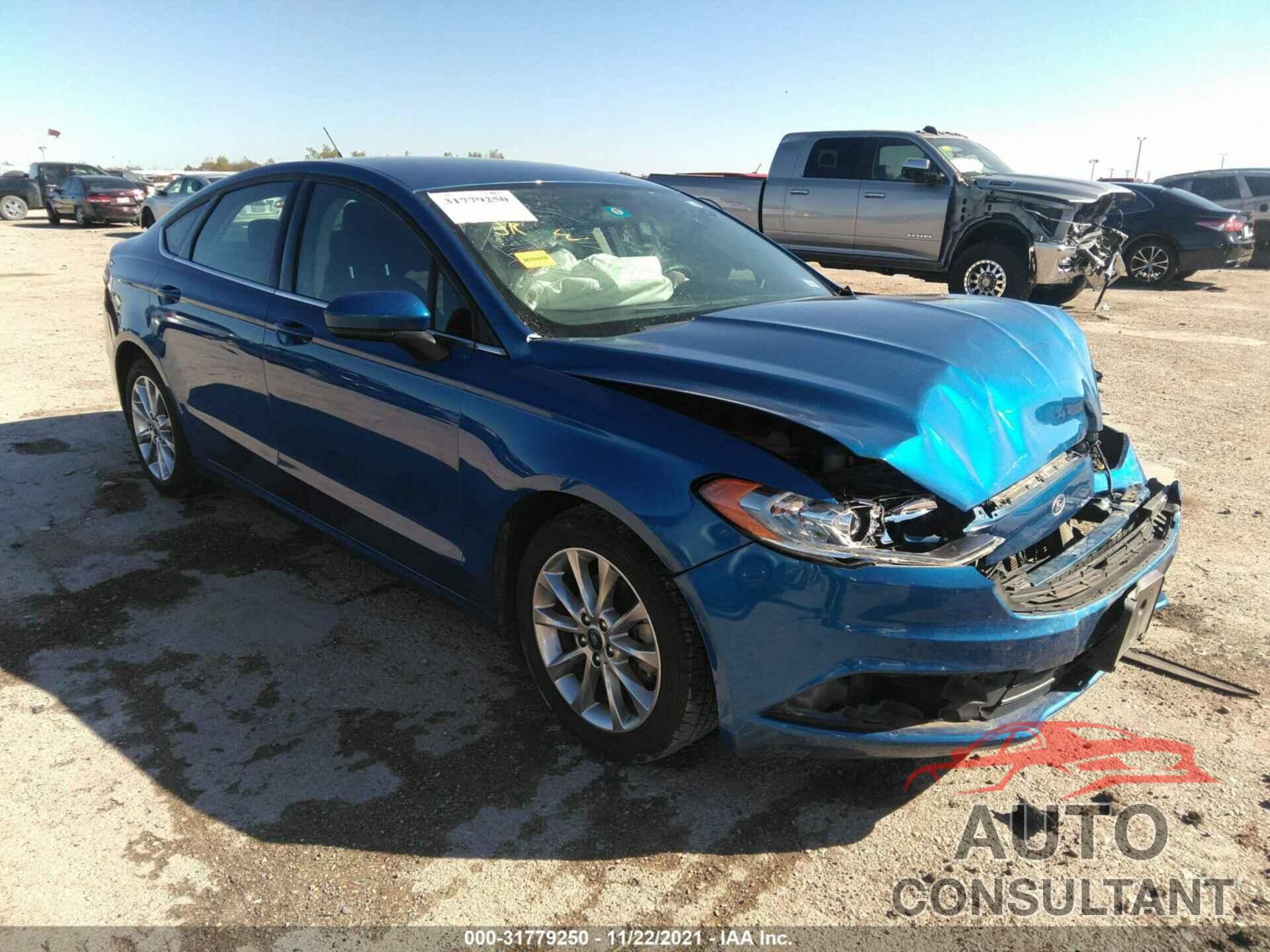 FORD FUSION 2017 - 3FA6P0H76HR186751