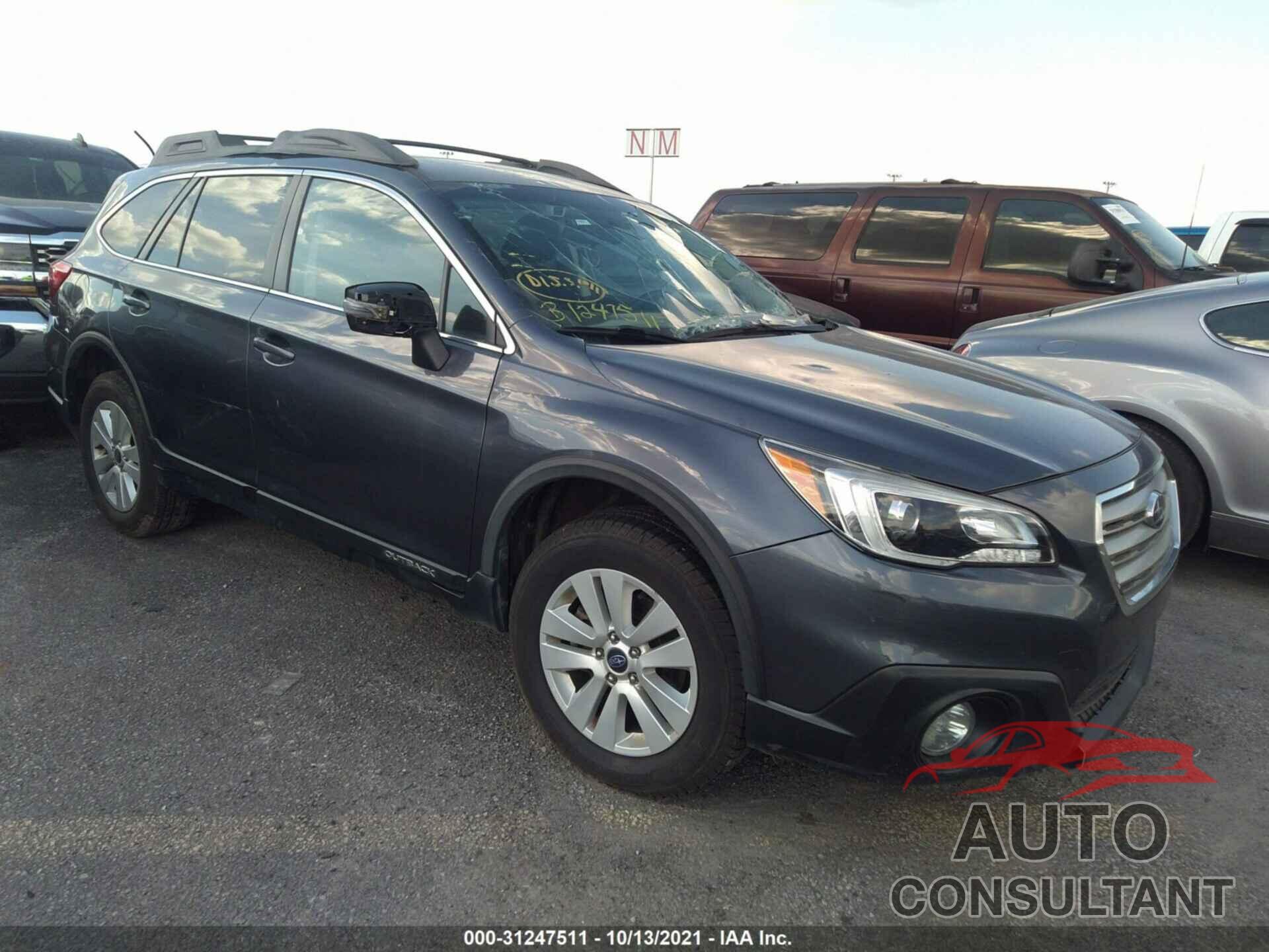 SUBARU OUTBACK 2016 - 4S4BSBFC8G3218109