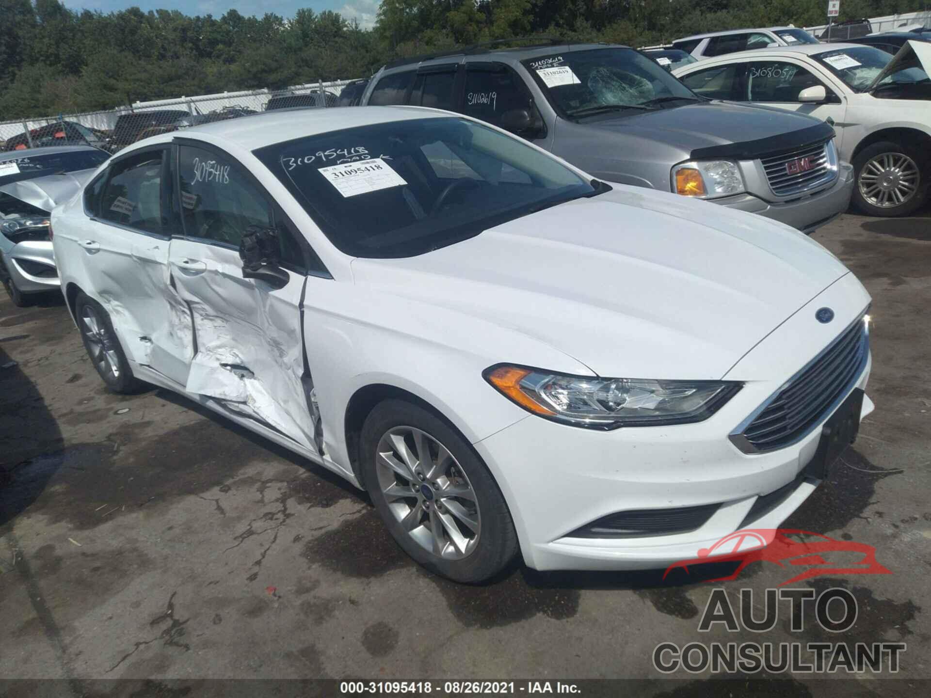 FORD FUSION 2017 - 3FA6P0HD2HR411852