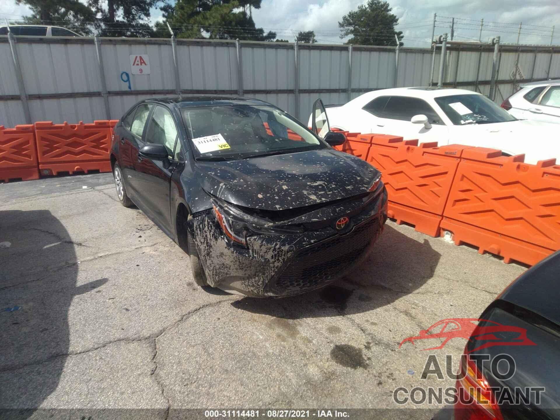 TOYOTA COROLLA 2020 - JTDEPRAE2LJ081761