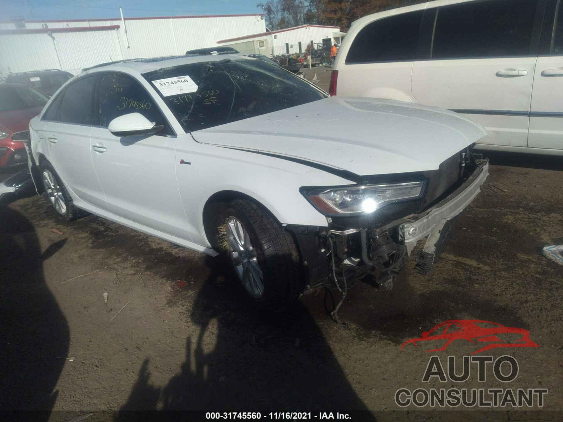 AUDI A6 2016 - WAUFGAFC3GN008827