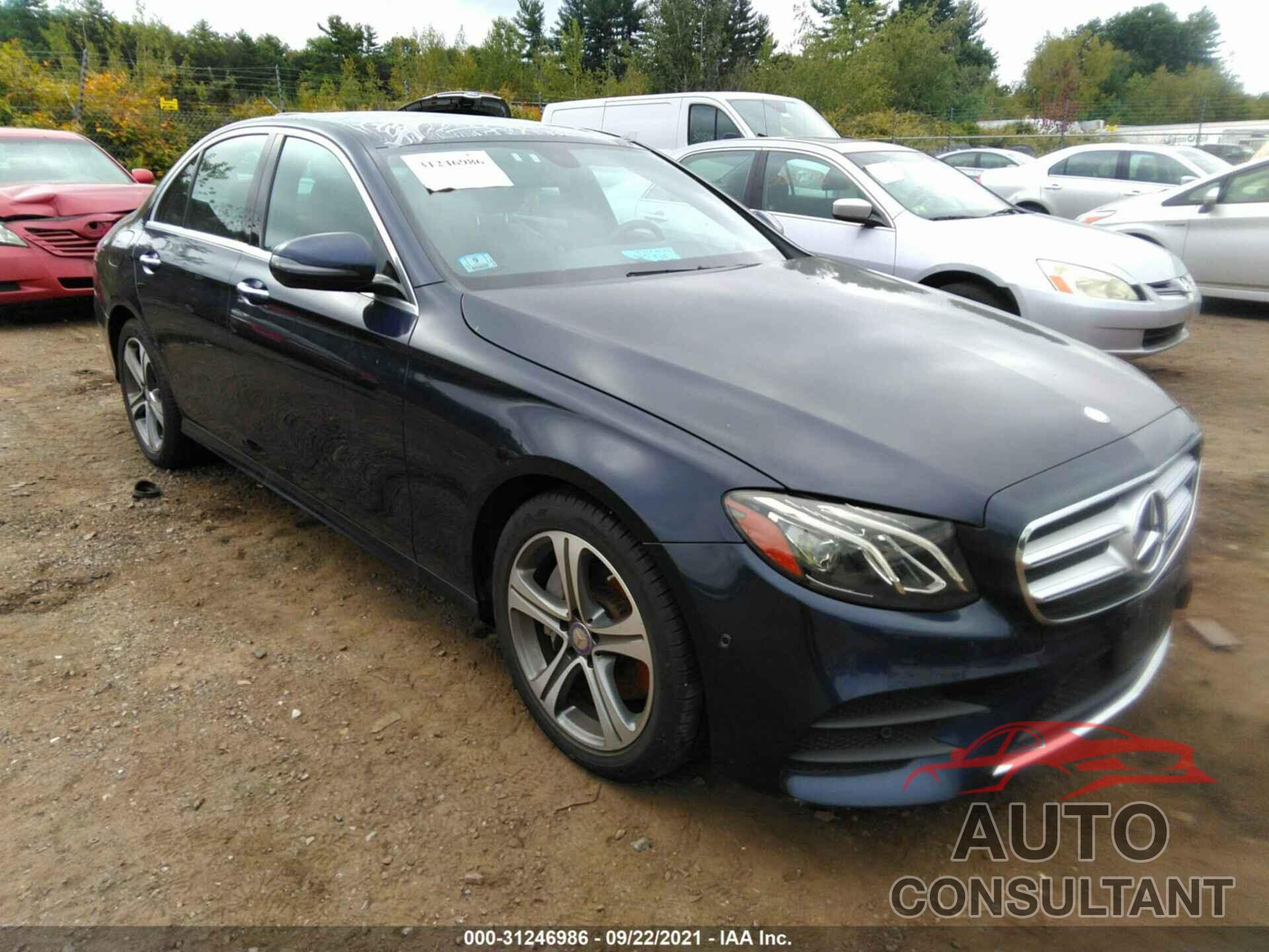 MERCEDES-BENZ E-CLASS 2017 - WDDZF4KB6HA089242