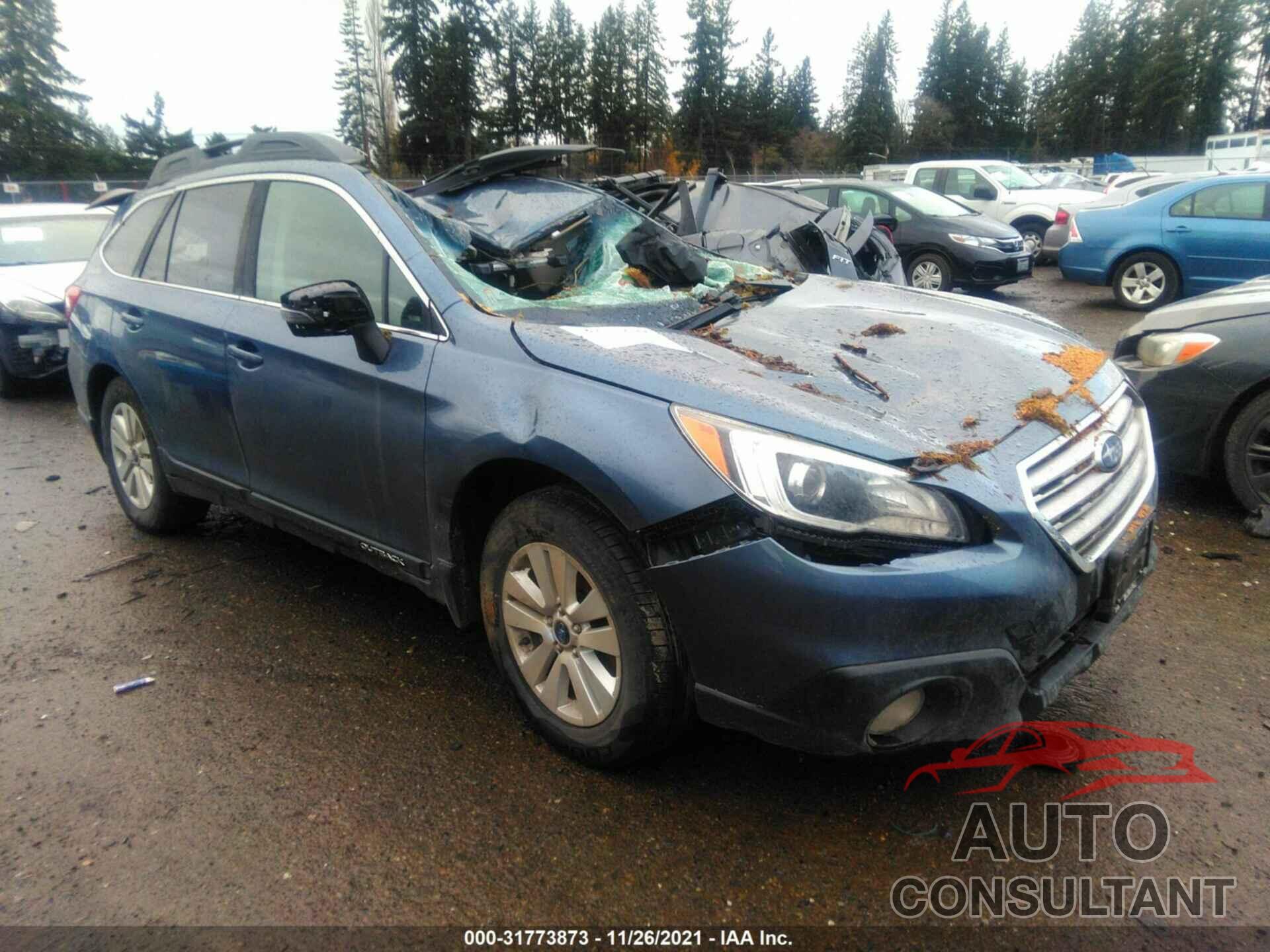 SUBARU OUTBACK 2017 - 4S4BSAFC5H3349154