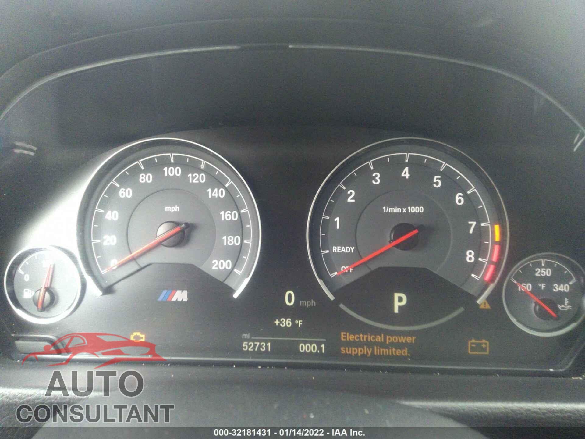 BMW M3 2016 - WBS8M9C54G5D30526